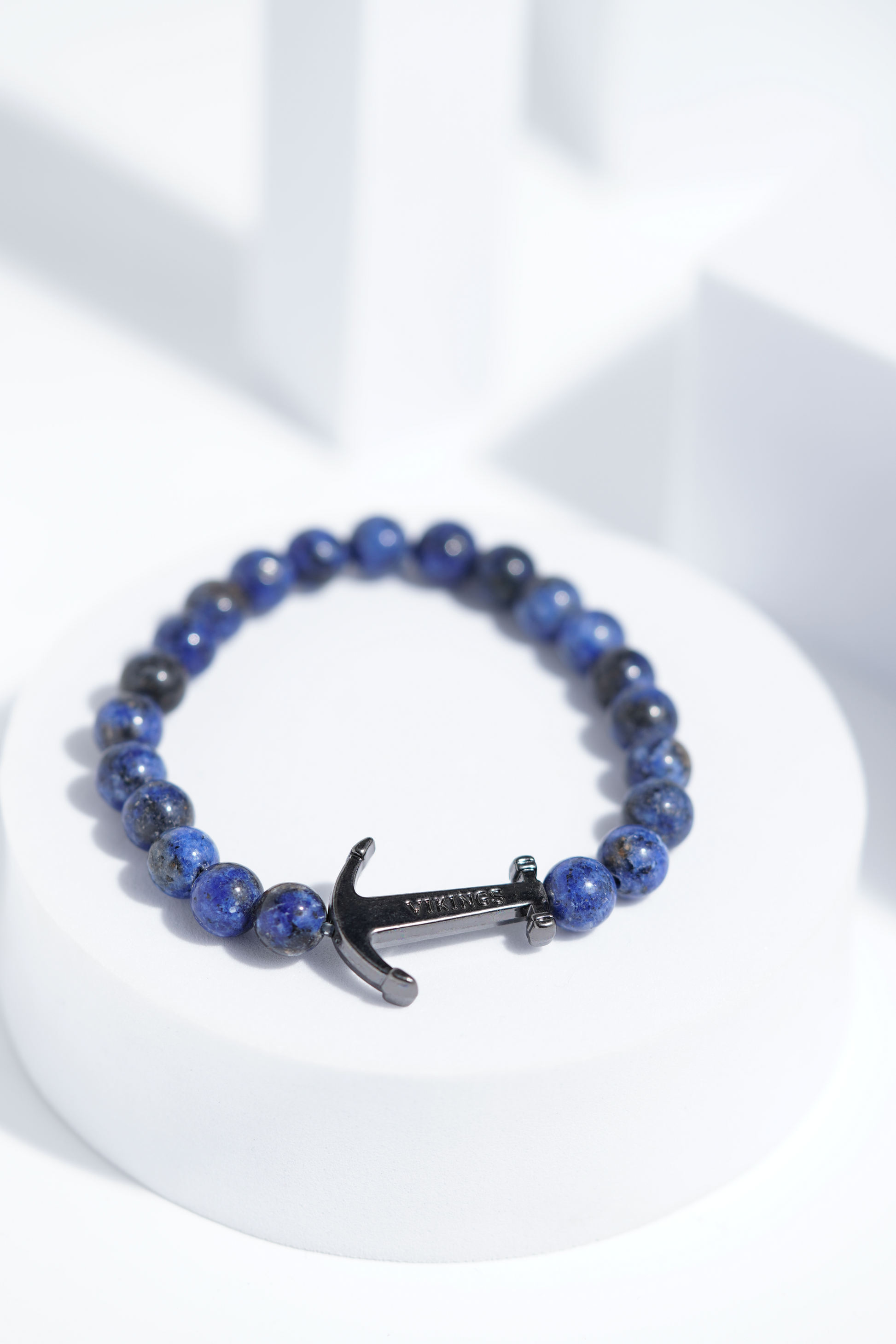 Blue Hook  Bead Bracelets | Unisex. worldjewel.in Bead Bracelets