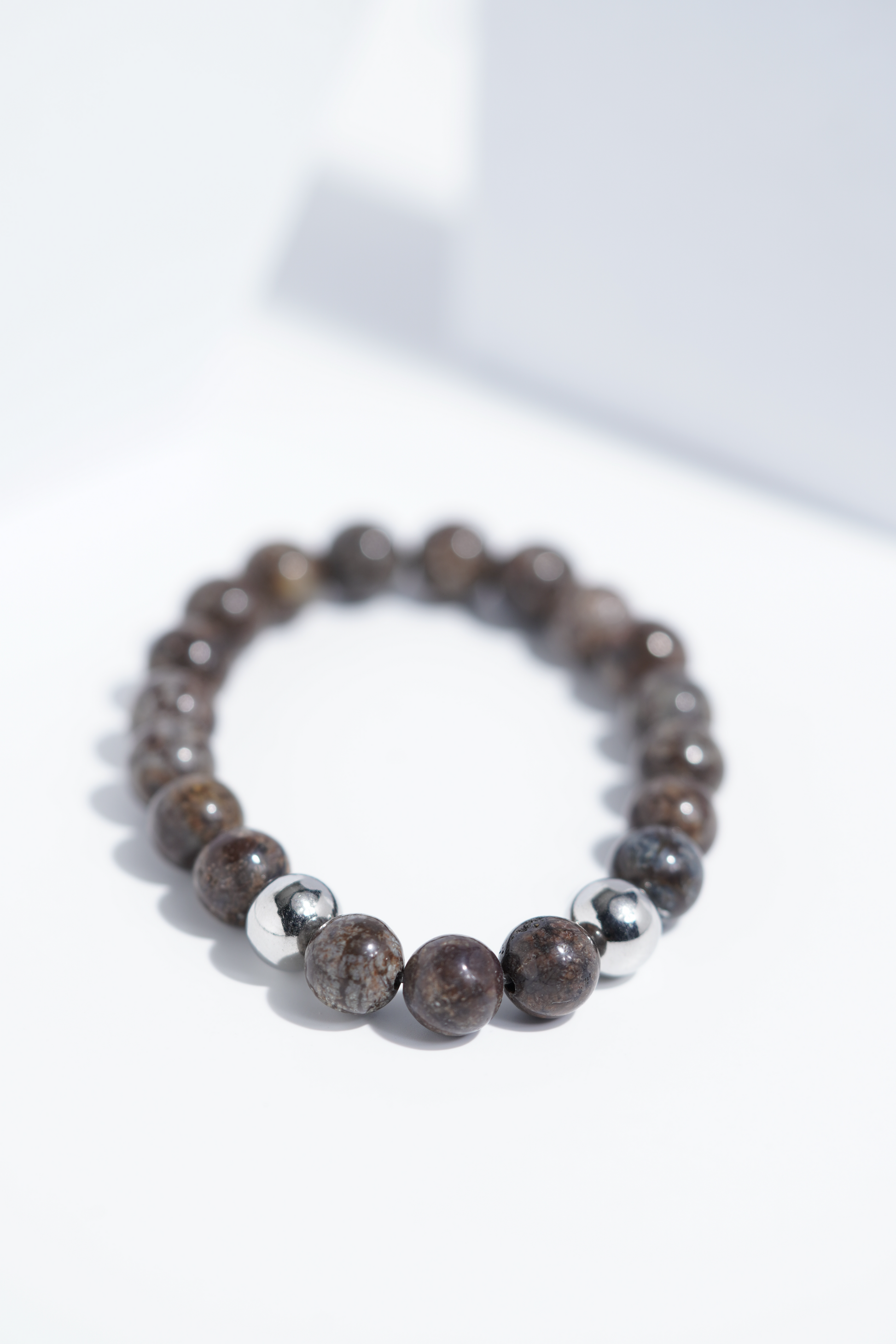 Dark Brown Bead Bracelets | Unisex. worldjewel.in Bead Bracelets