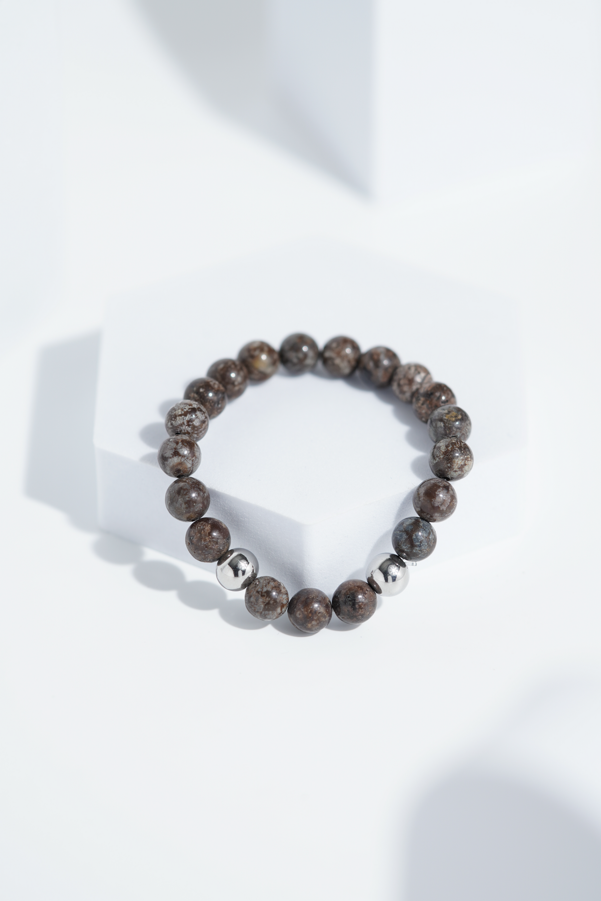 Dark Brown Bead Bracelets | Unisex. worldjewel.in Bead Bracelets