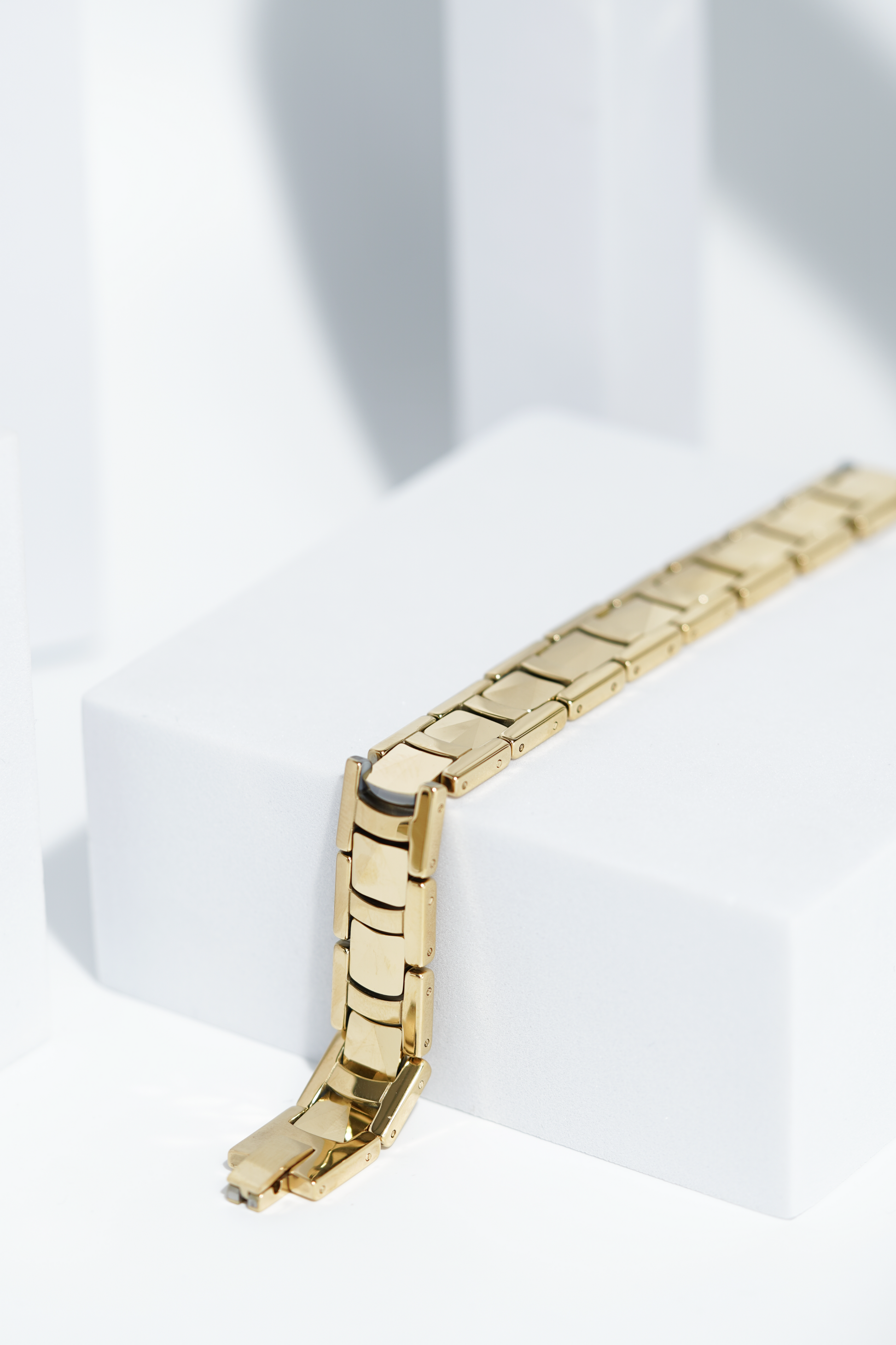 Golden Formal - Ceramic bracelet for men. worldjewel.in men's bracelets