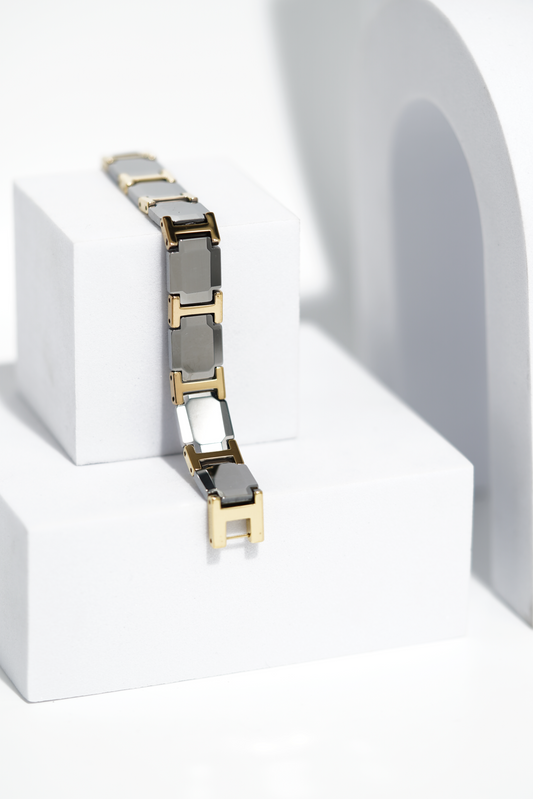 Lucent Band - Ceramic bracelet for men. worldjewel.in men's bracelets