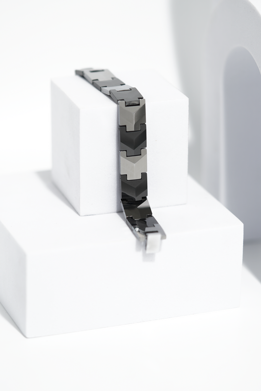 EdgeOne - Ceramic bracelet for men. worldjewel.in men's bracelets