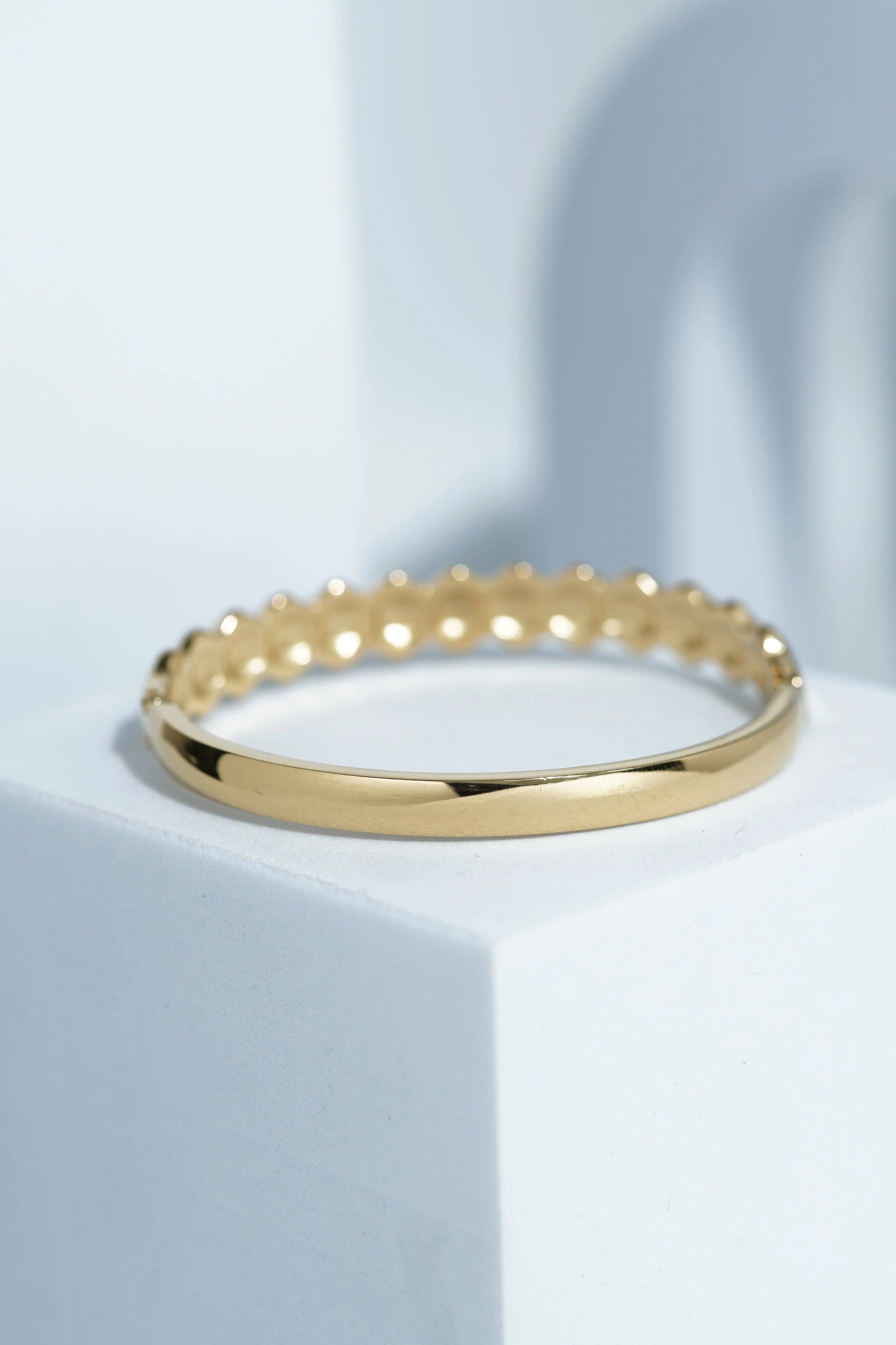 Dahlia Loop Bangle Bracelet worldjewel.in CUFF BRACELET FOR WOMEN