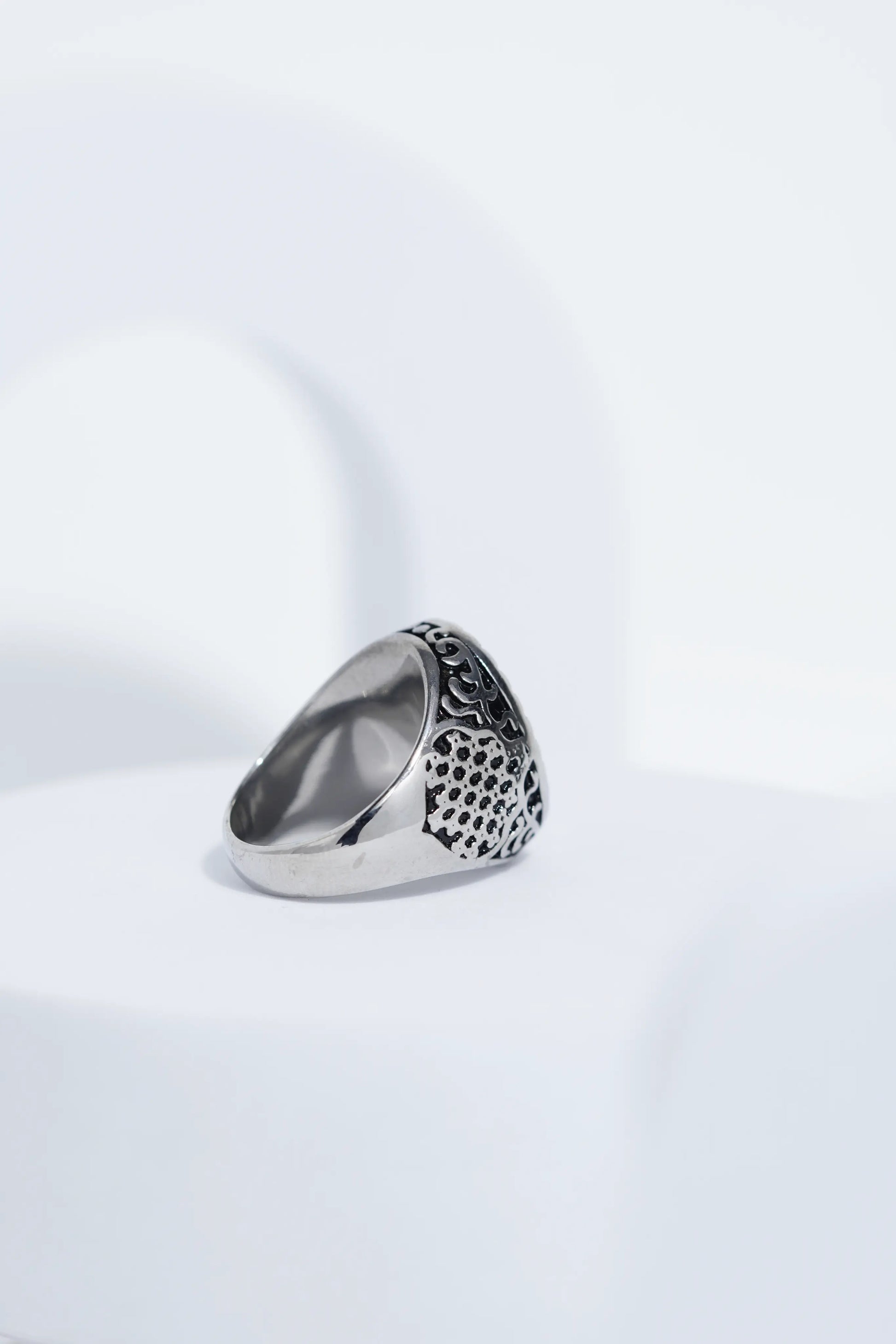 Dark Blue Diamond Turkish Ring Ring For Men worldjewel.in men's ring