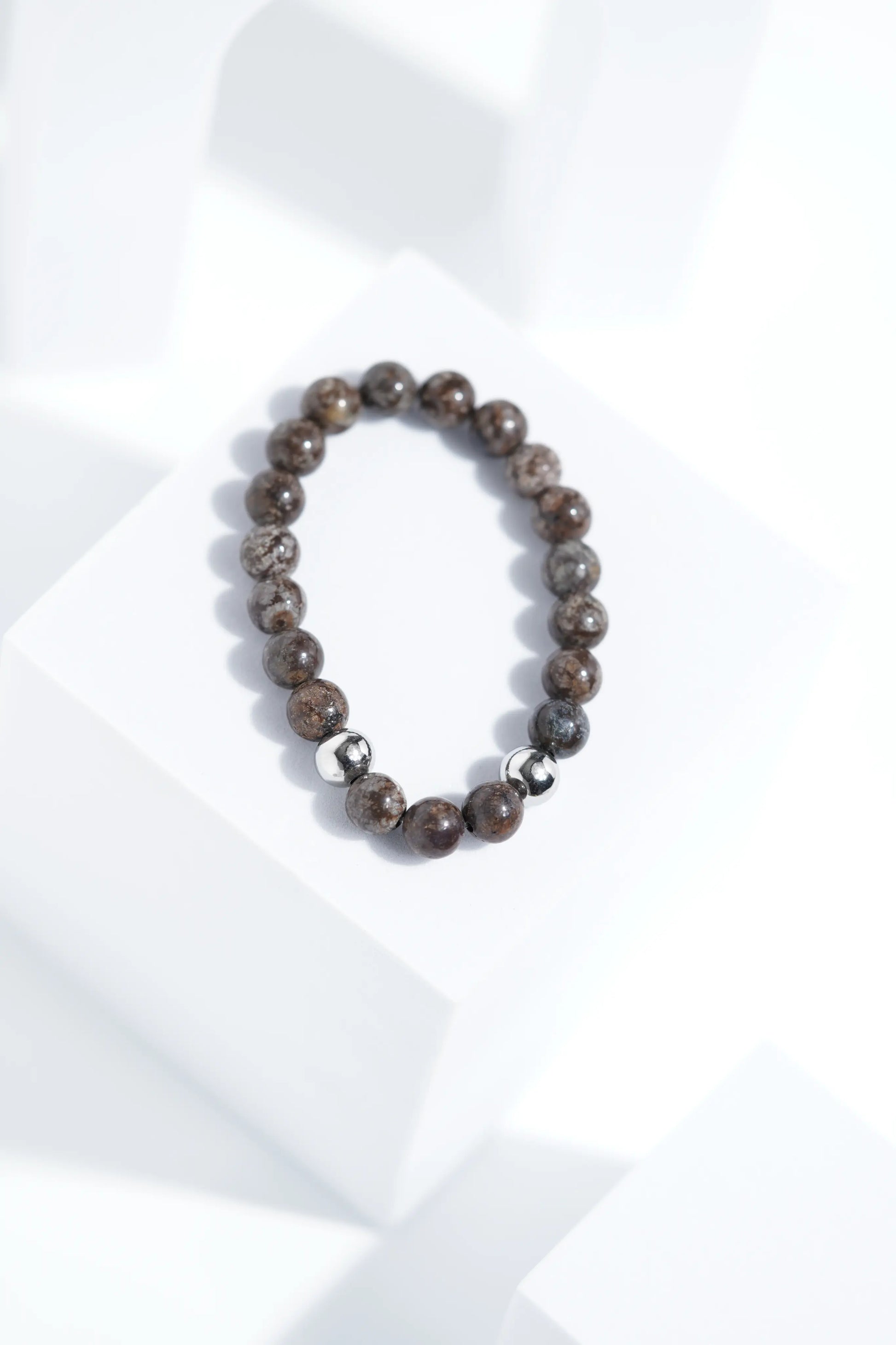 Dark Brown Bead Bracelets | Unisex. worldjewel.in Bead Bracelets