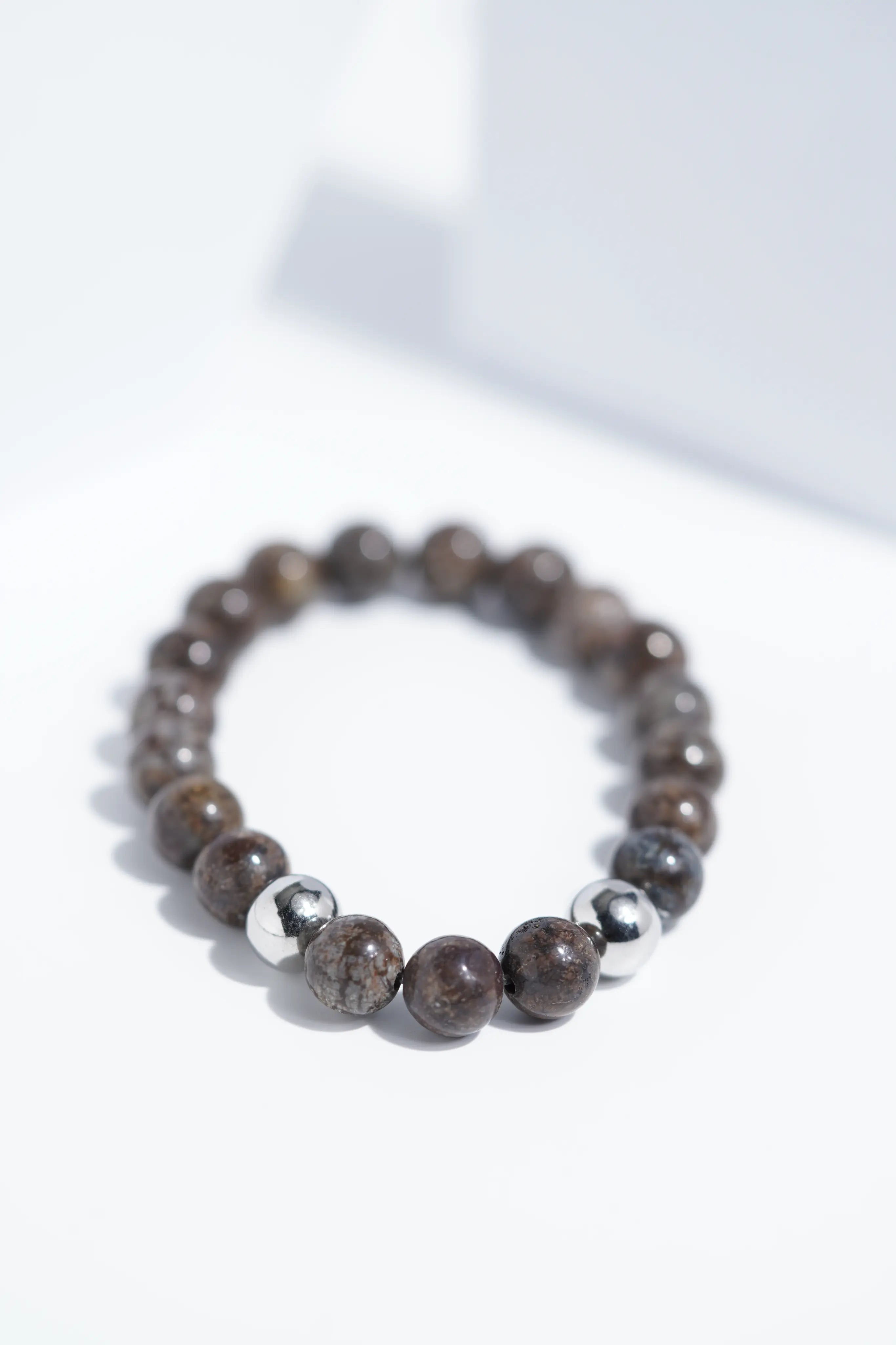 Dark Brown Bead Bracelets | Unisex. worldjewel.in Bead Bracelets