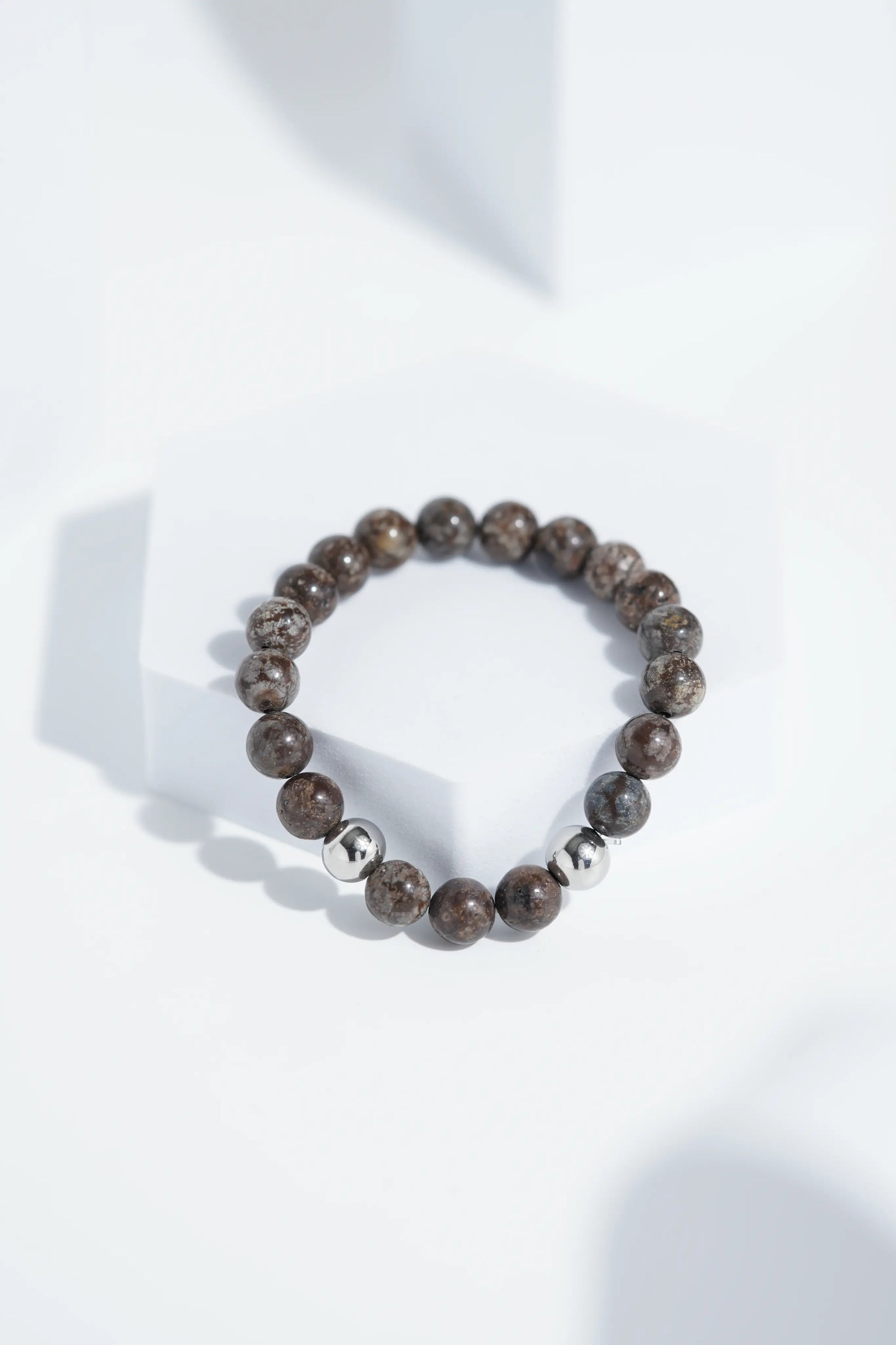 Dark Brown Bead Bracelets | Unisex. worldjewel.in Bead Bracelets