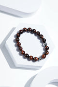 Dark Red Bead Bracelets | Unisex. worldjewel.in Bead Bracelets