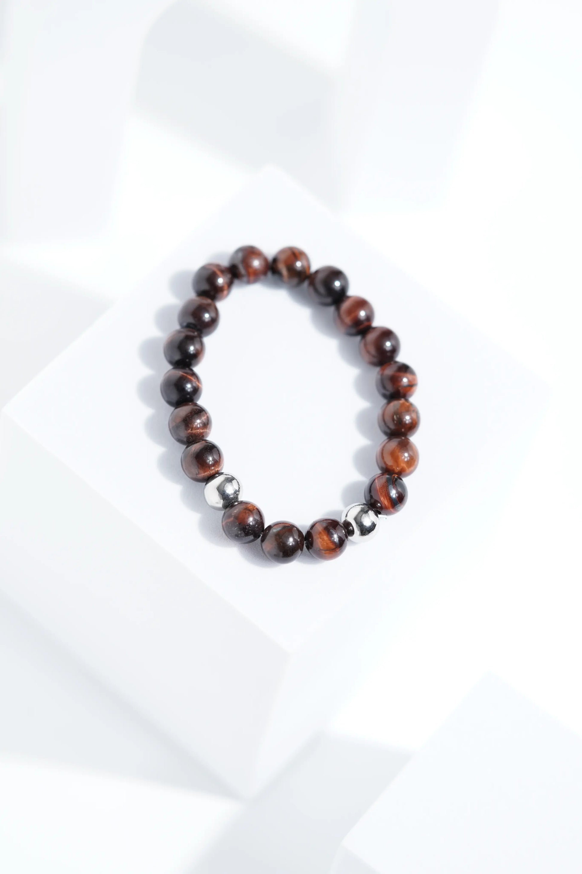 Dark Red Bead Bracelets | Unisex. worldjewel.in Bead Bracelets