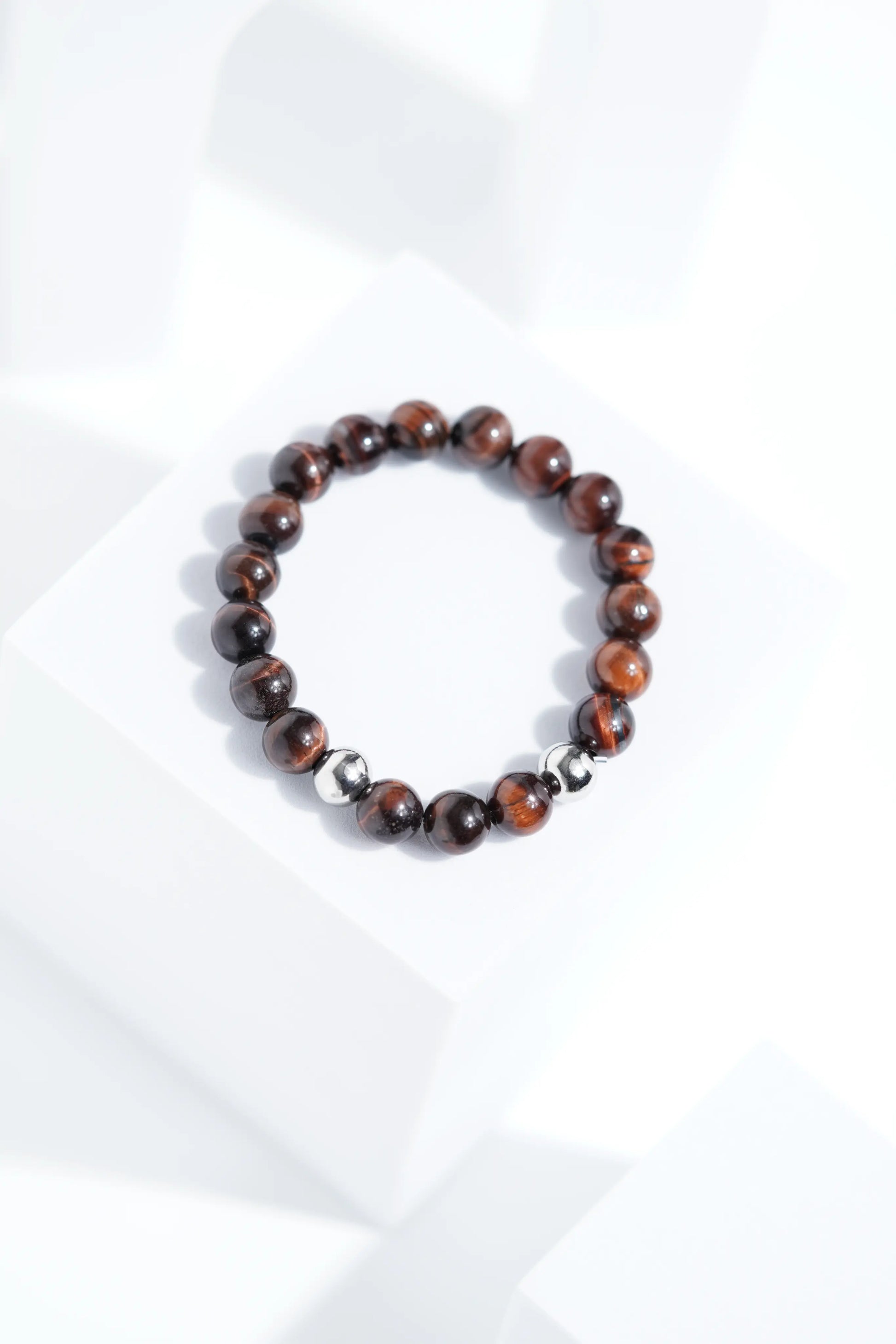 Dark Red Bead Bracelets | Unisex. worldjewel.in Bead Bracelets