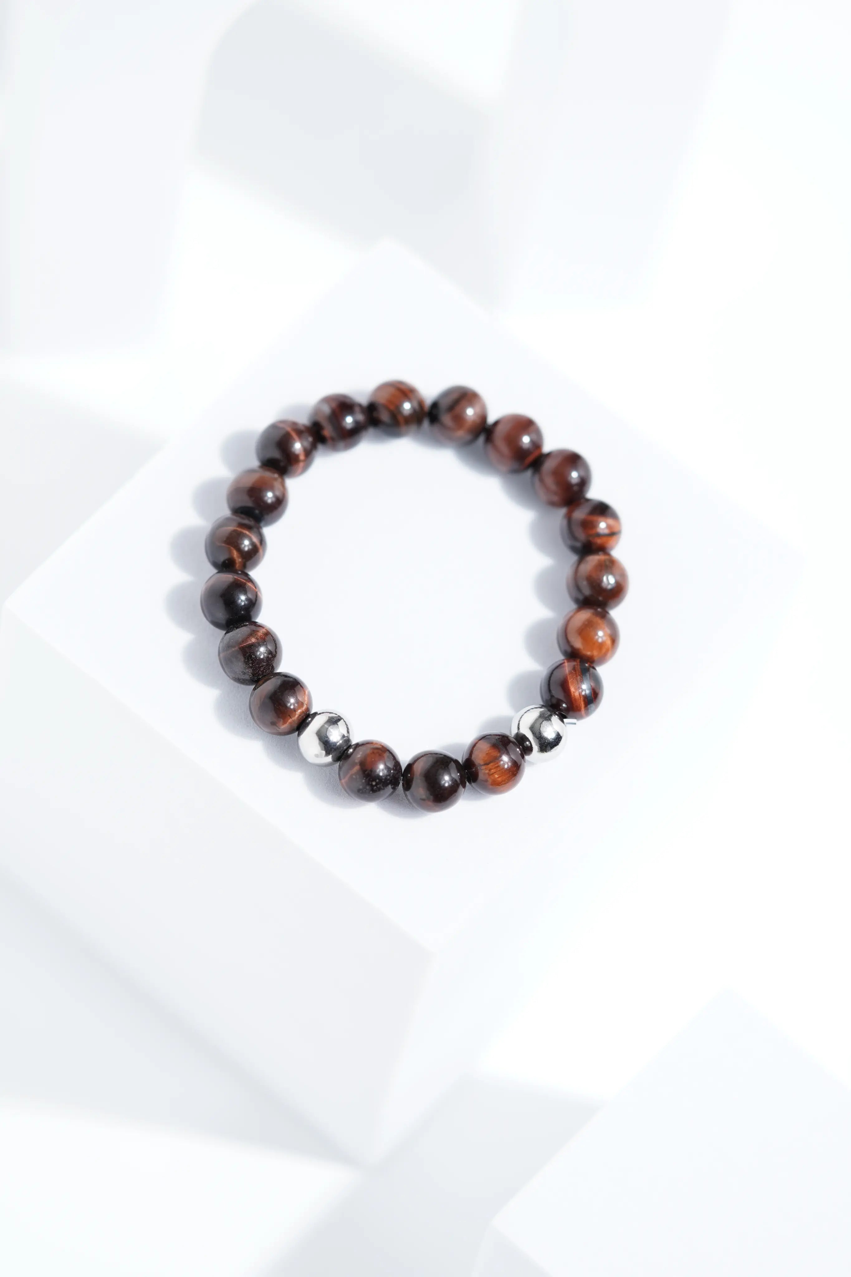 Dark Red Bead Bracelets | Unisex. worldjewel.in Bead Bracelets