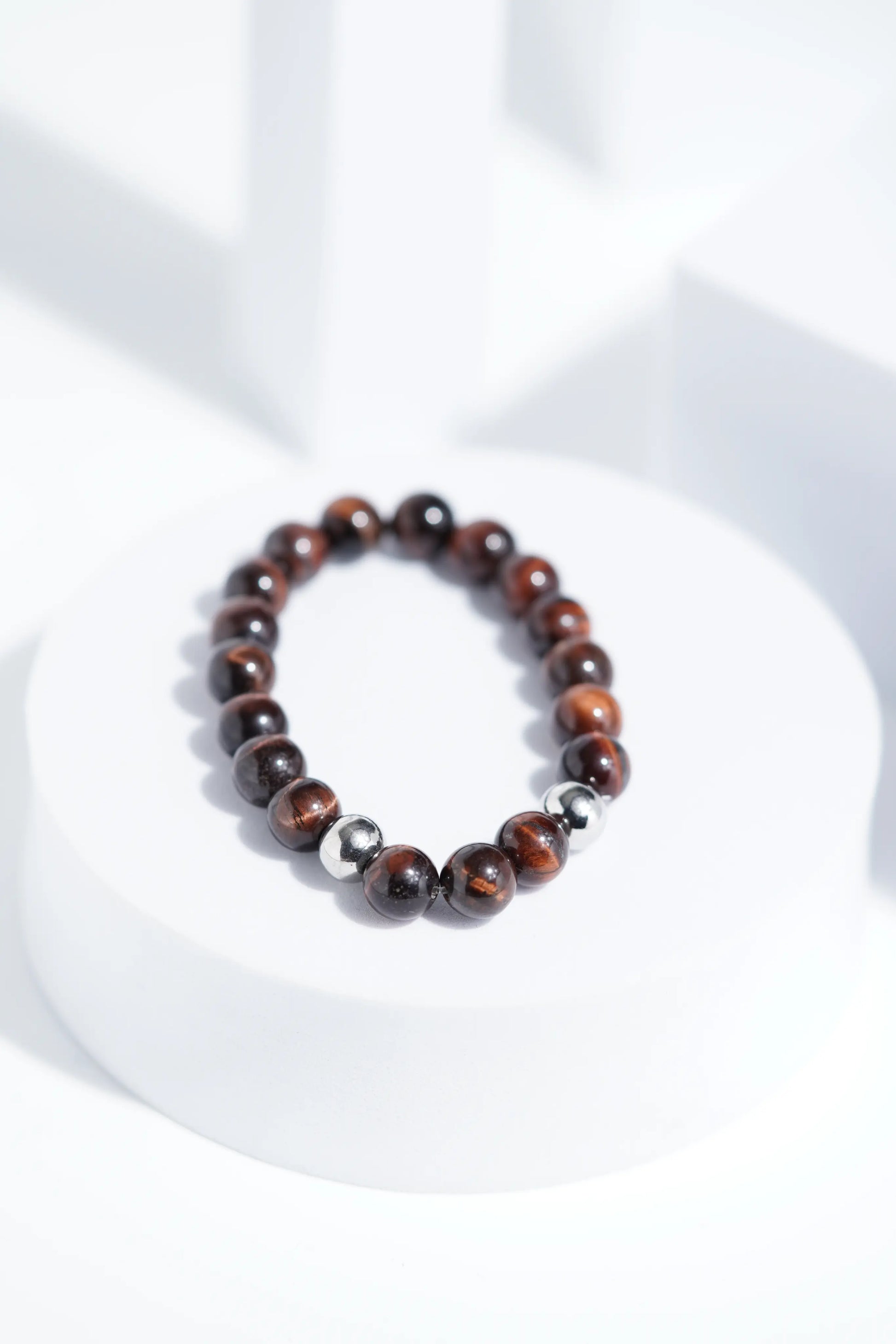 Dark Red Bead Bracelets | Unisex. worldjewel.in Bead Bracelets