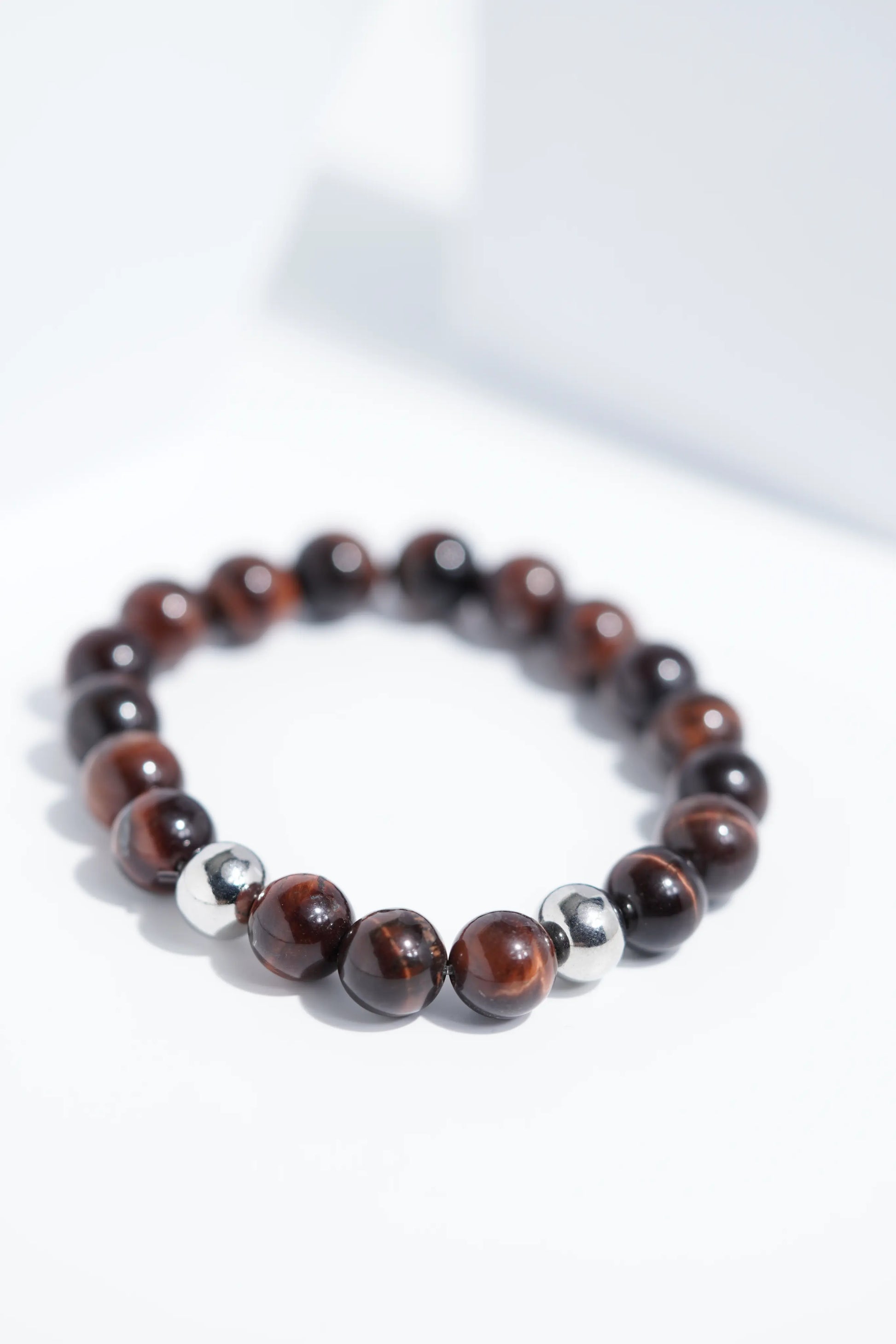 Dark Red Bead Bracelets | Unisex. worldjewel.in Bead Bracelets