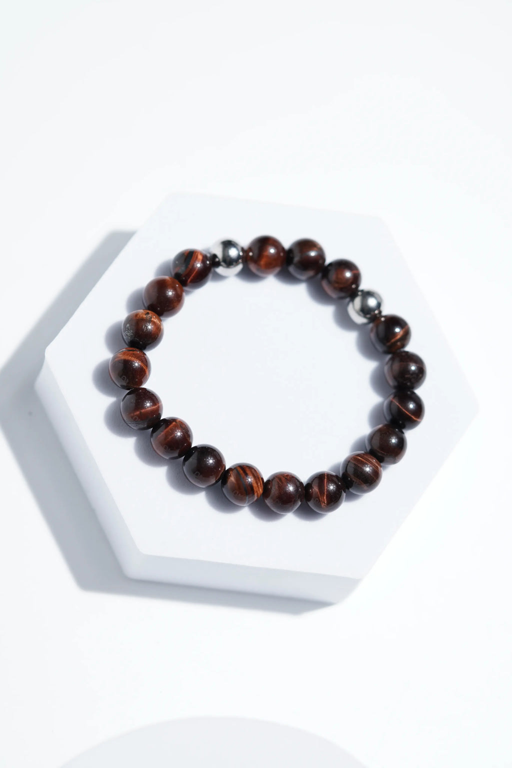 Dark Red Bead Bracelets | Unisex. worldjewel.in Bead Bracelets