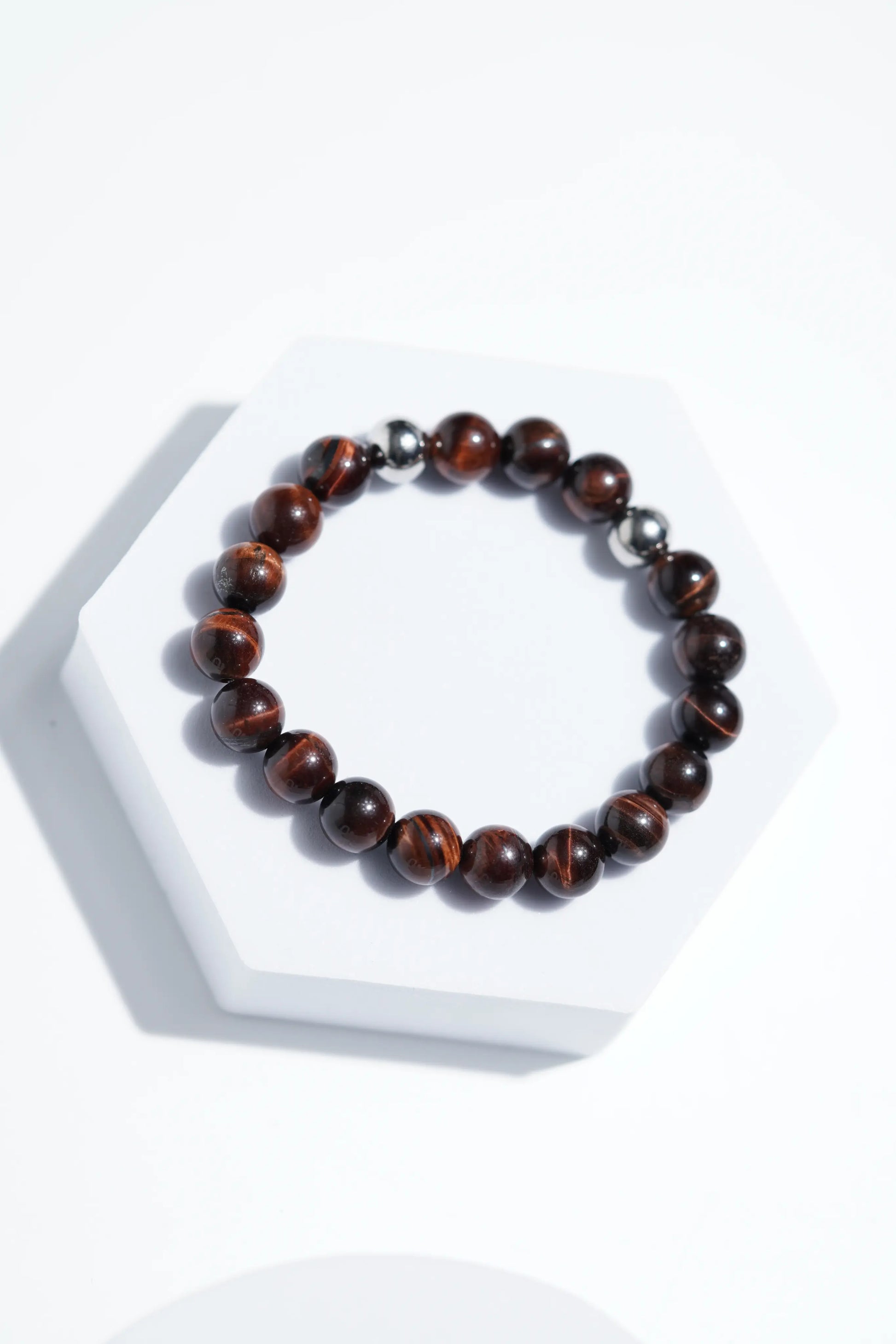 Dark Red Bead Bracelets | Unisex. worldjewel.in Bead Bracelets
