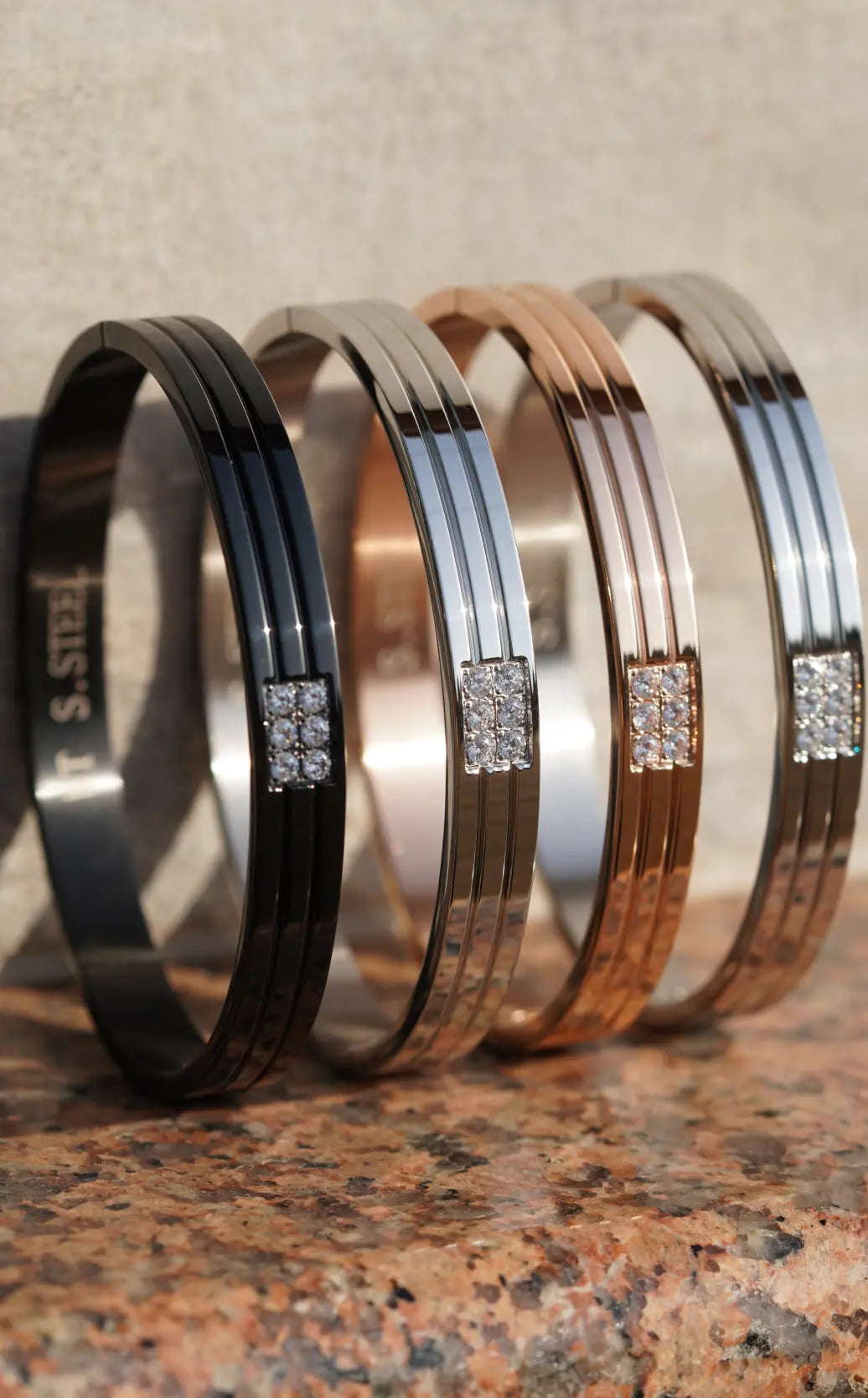 Diamond - kada For Men. worldjewel.in men's bracelets