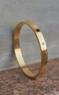 Diamond line pattern - kada For Men. worldjewel.in men's bracelets