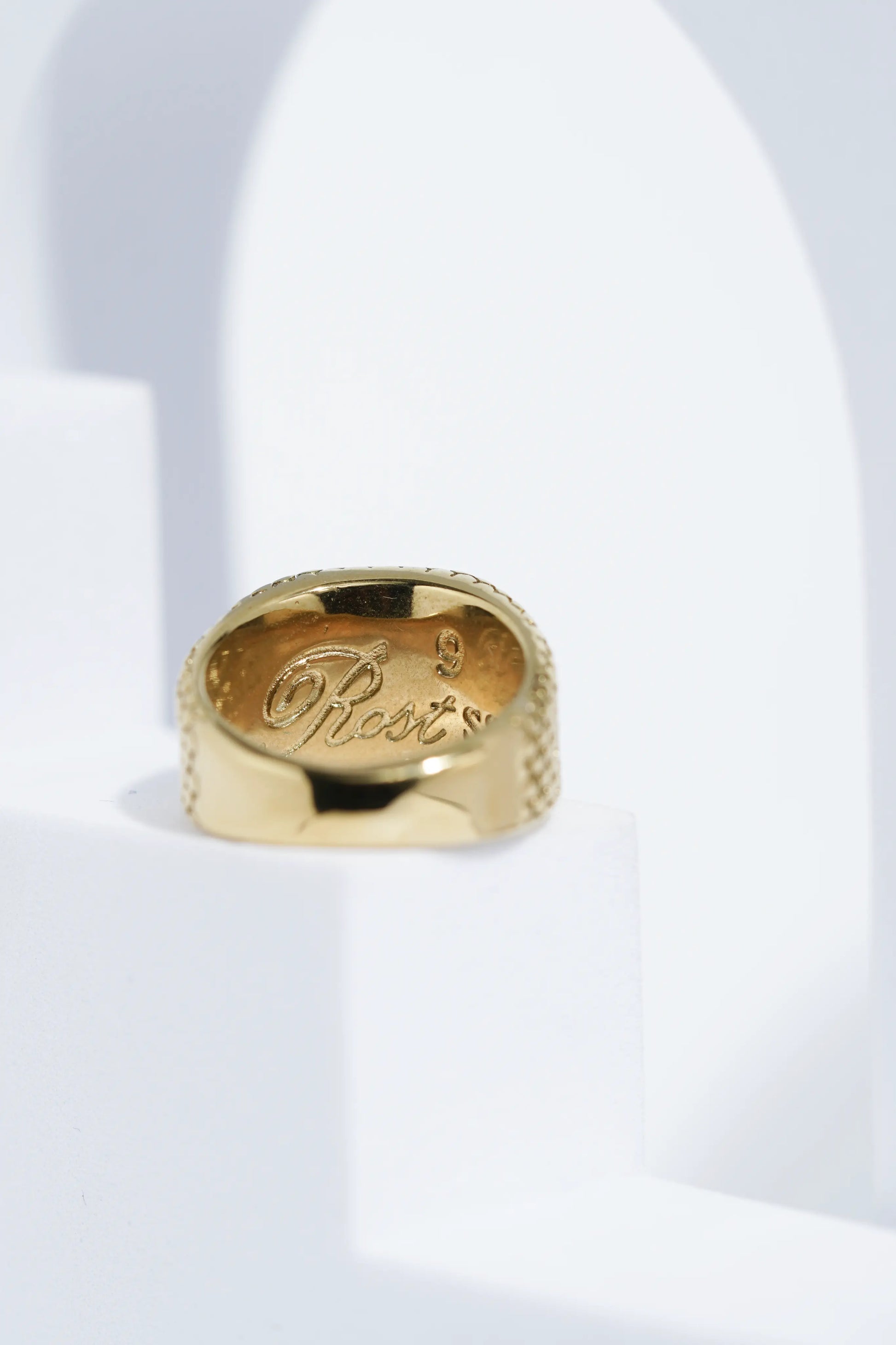 Dot Partten Ring For Men worldjewel.in men's ring