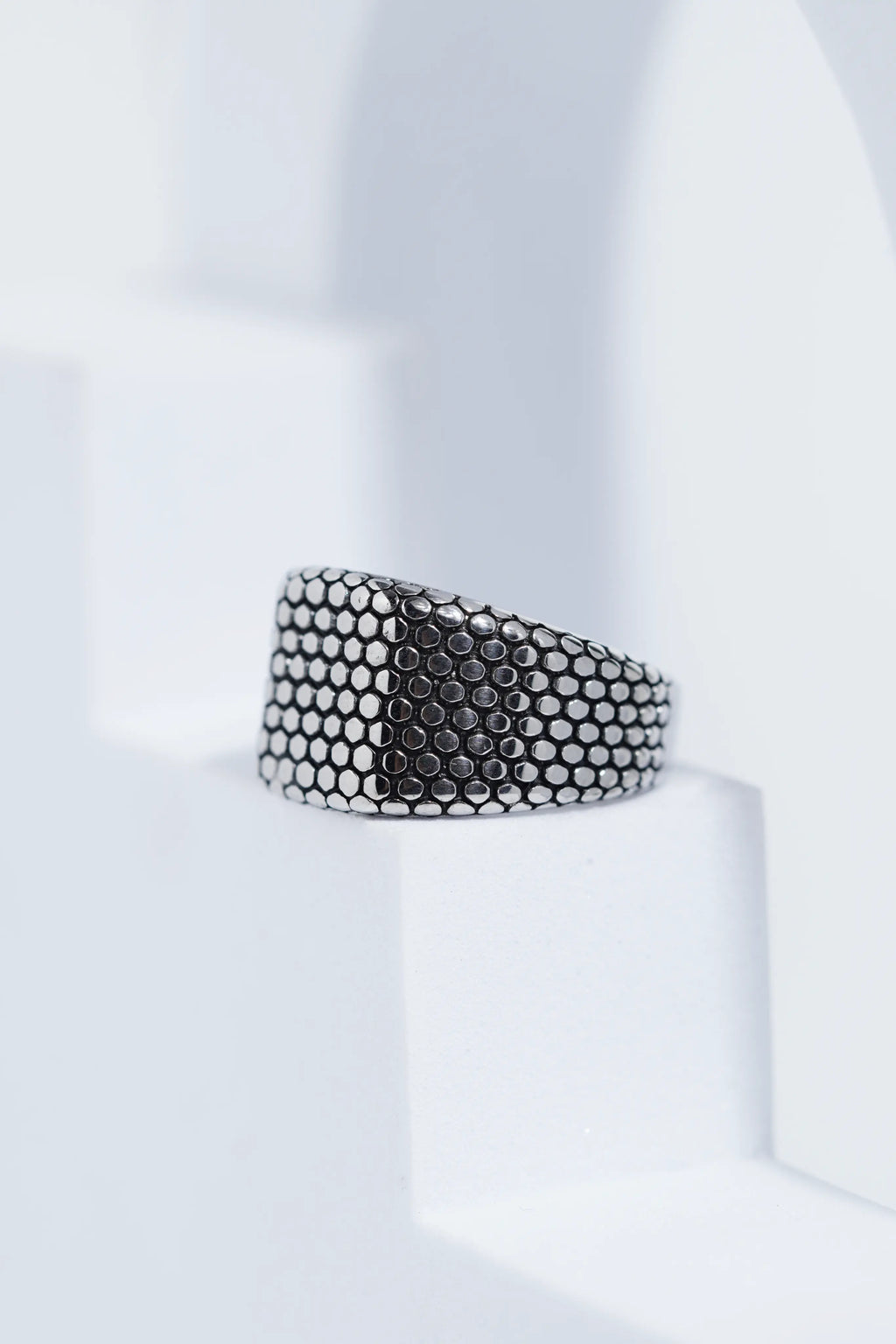 Dot Partten Ring For Men worldjewel.in men's ring