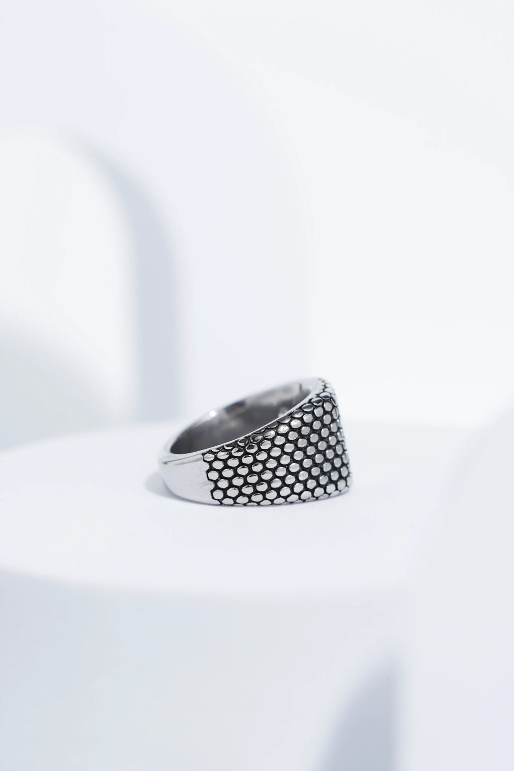 Dot Partten Ring For Men worldjewel.in men's ring