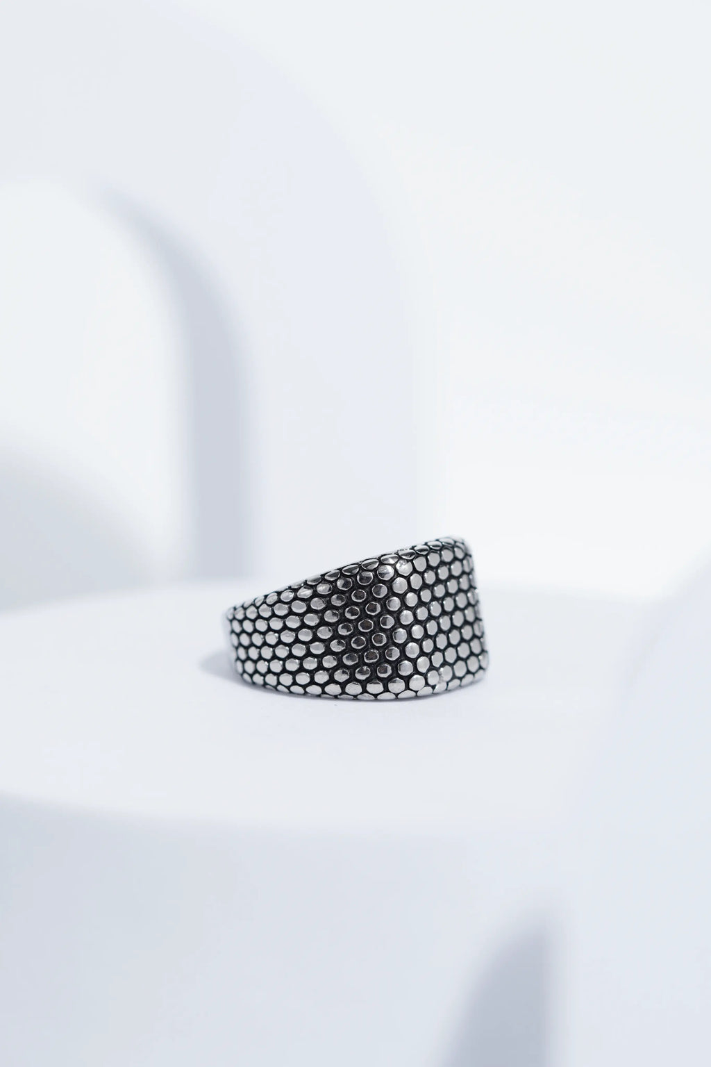 Dot Partten Ring For Men worldjewel.in men's ring