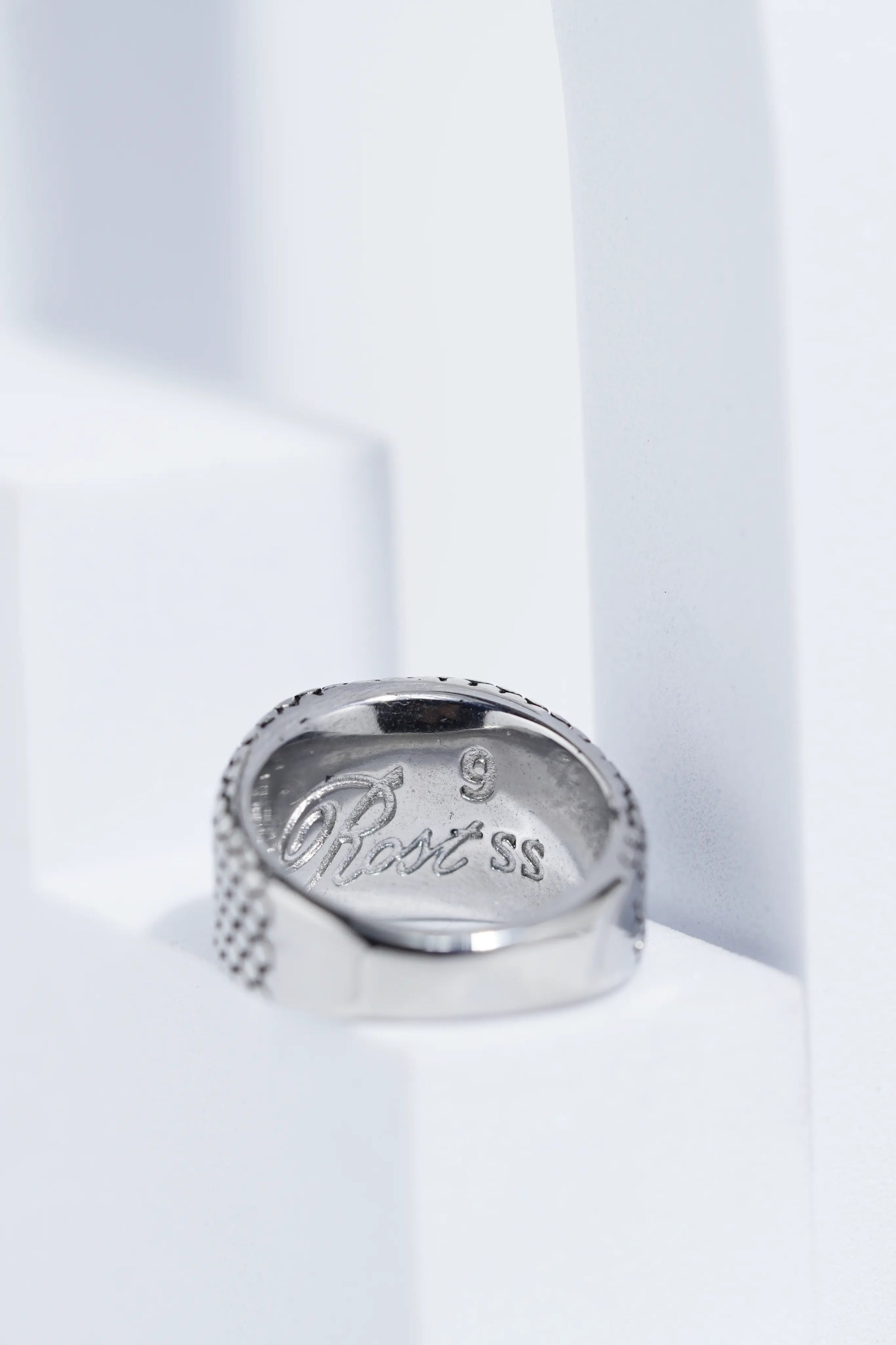 Dot Partten Ring For Men worldjewel.in men's ring