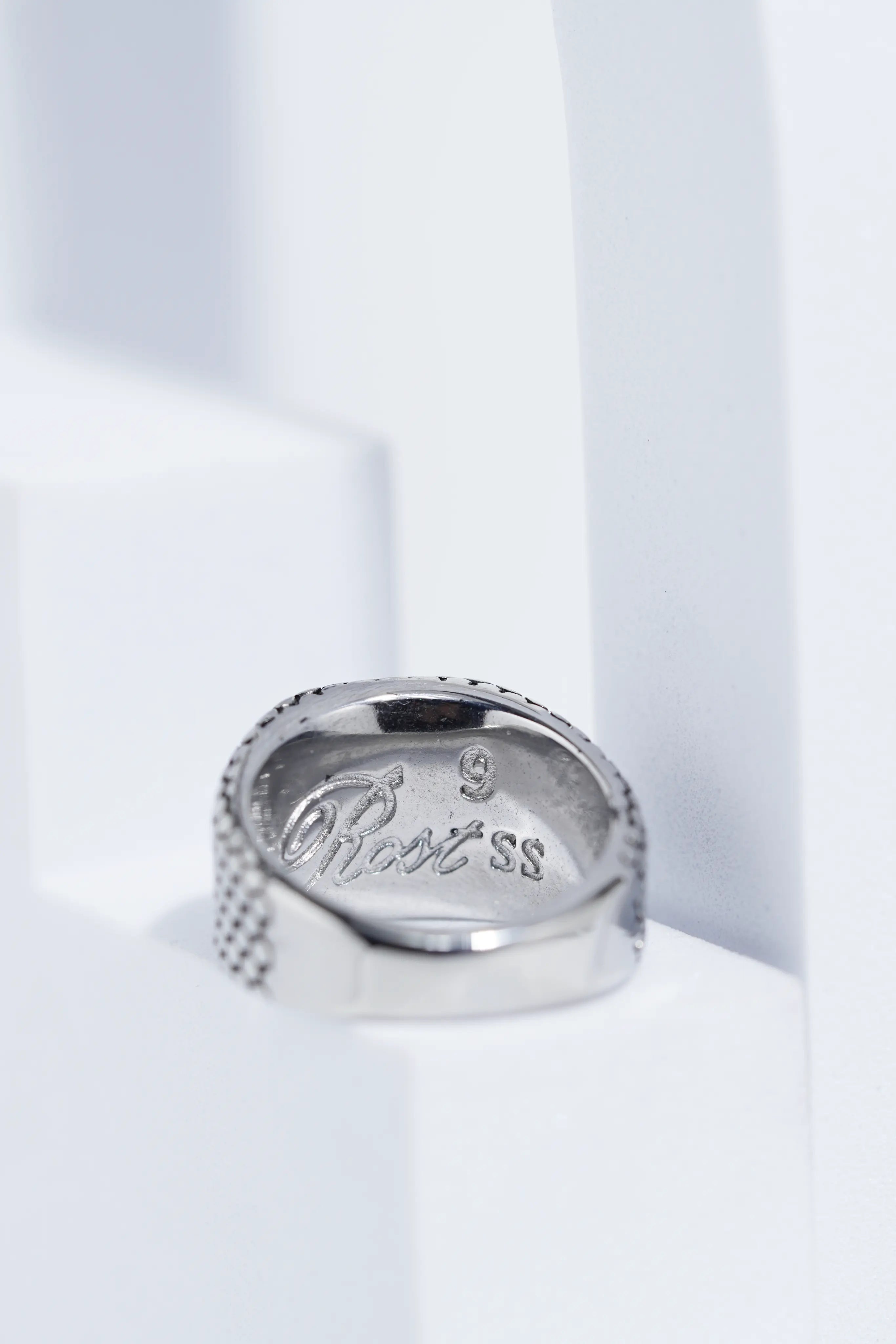 Dot Partten Ring For Men worldjewel.in men's ring