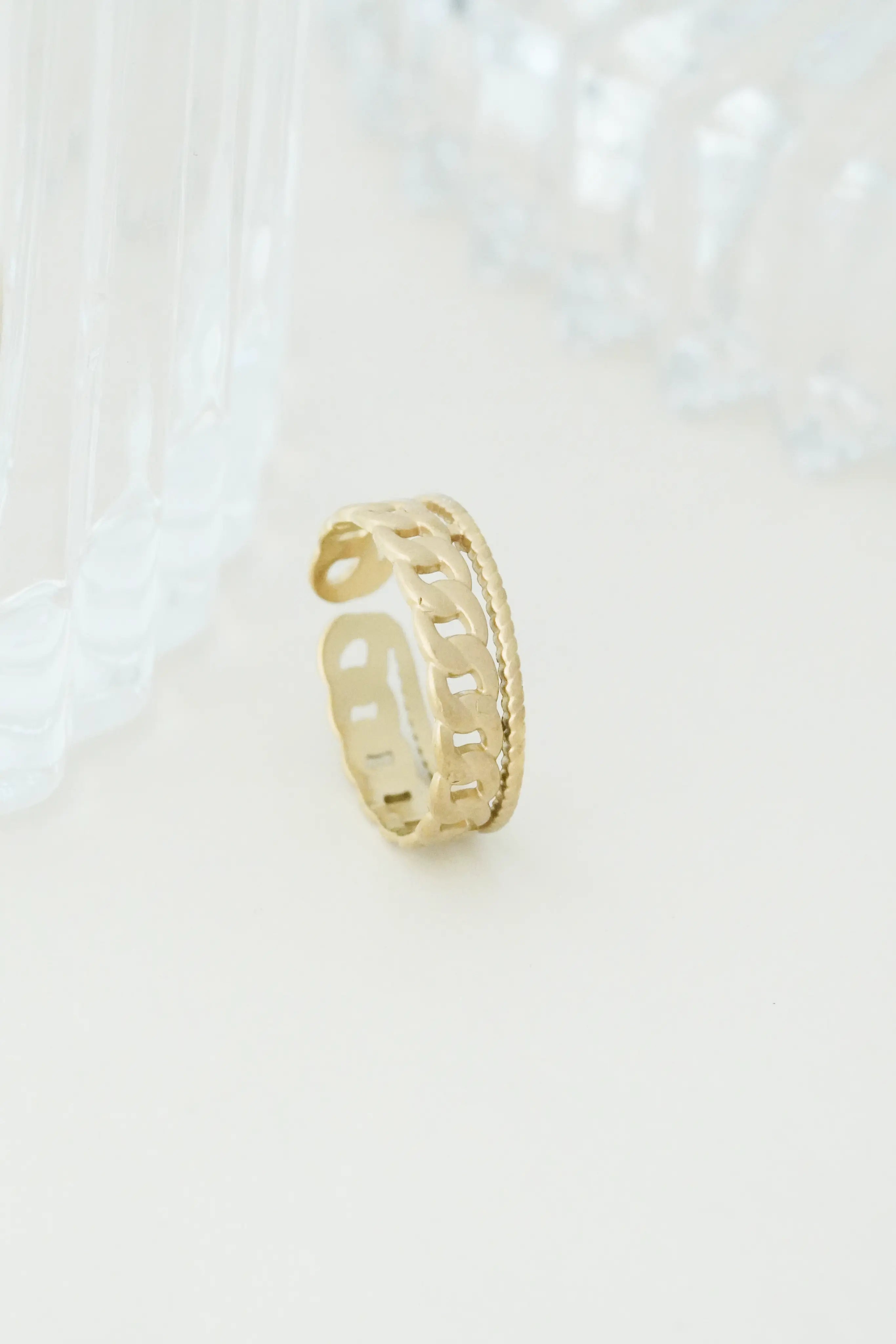 Double Layer Adjustable Ring worldjewel.in ADJUSTABLE RING