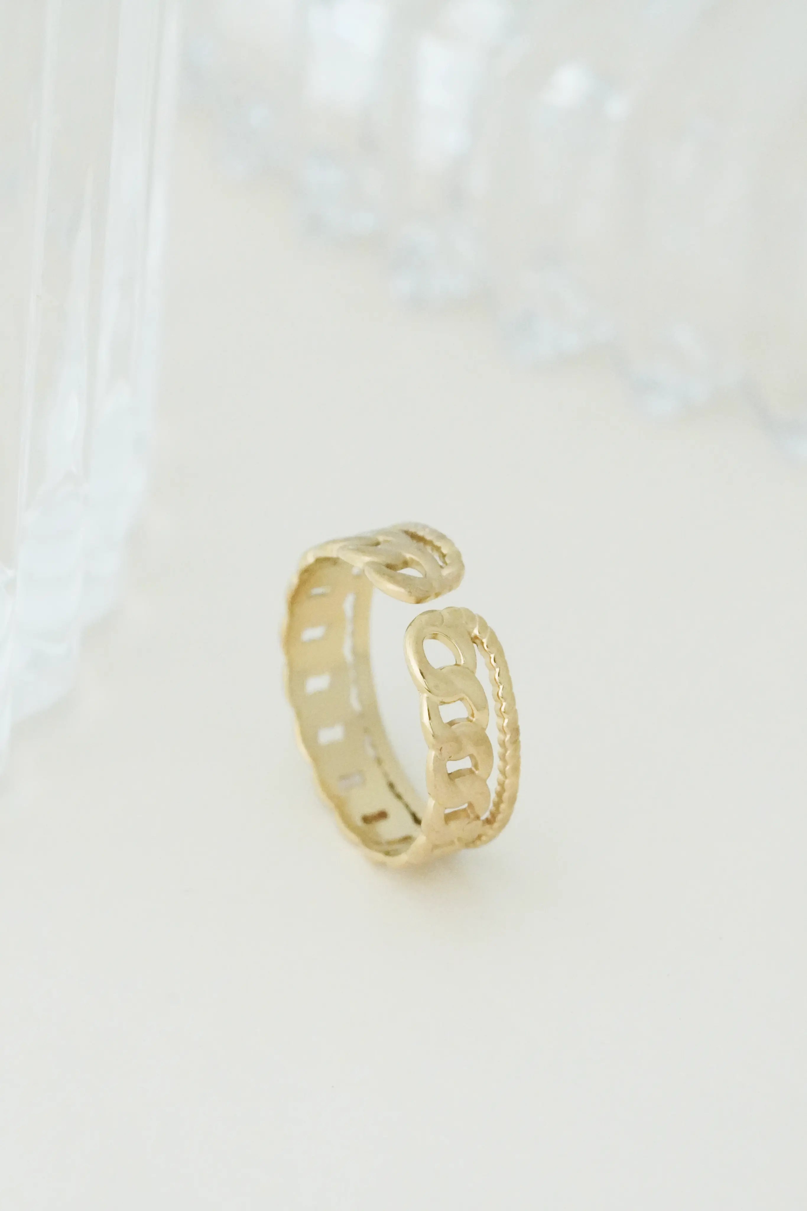 Double Layer Adjustable Ring worldjewel.in ADJUSTABLE RING