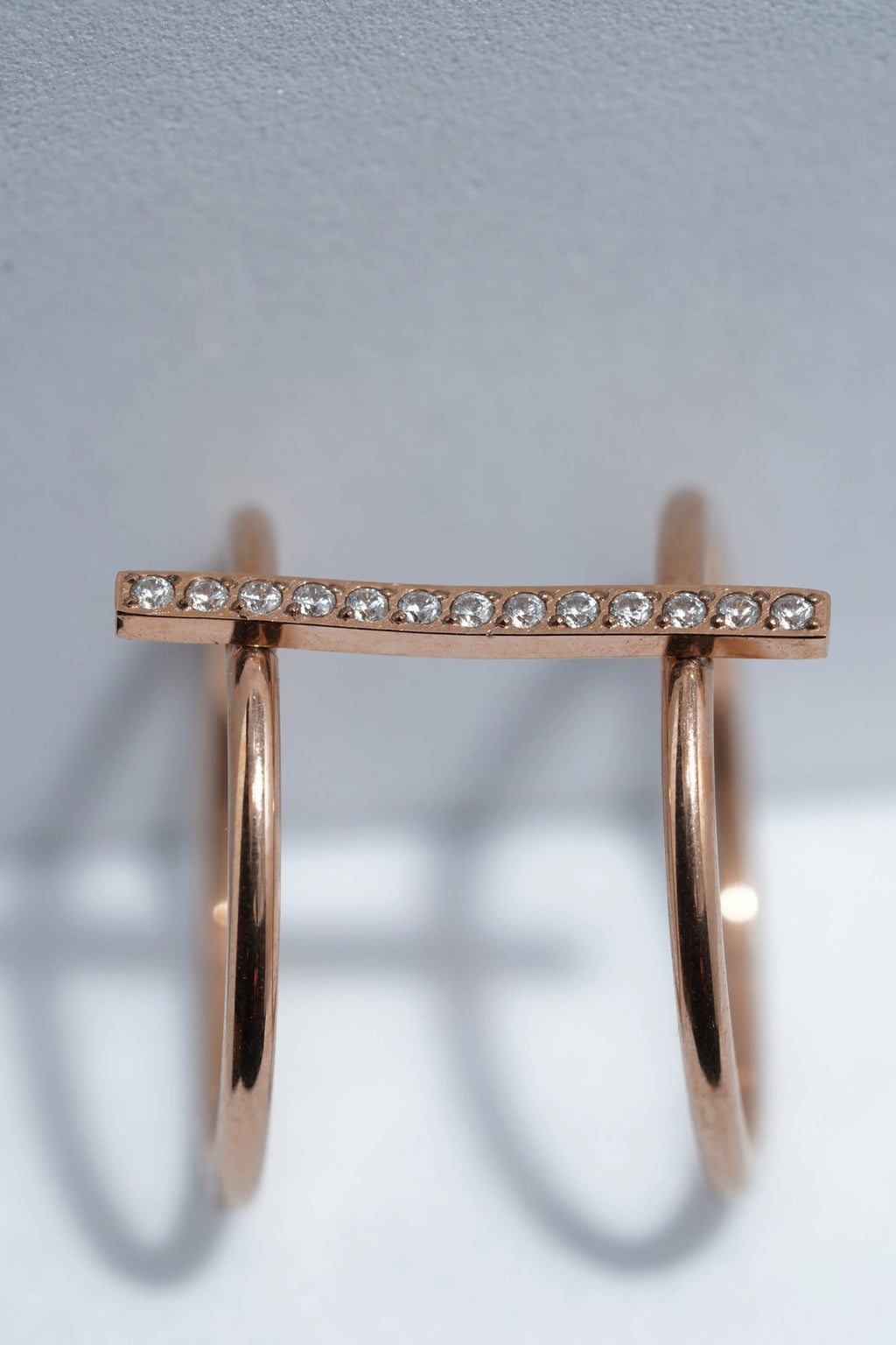 Double Ring | Stainless Steel | Ring's for Womans | Worldjewel.in worldjewel.in WOMEN'S RING