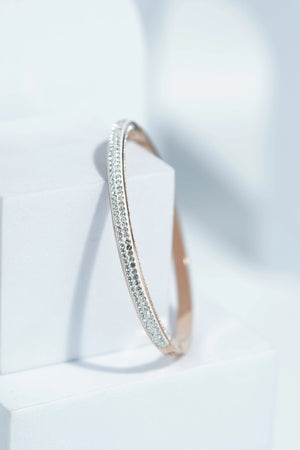 Elowen Gold Bangle Bracelet worldjewel.in CUFF BRACELET FOR WOMEN