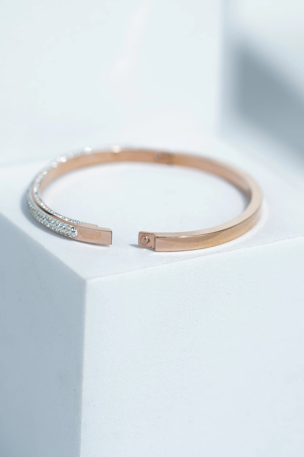 Elowen Gold Bangle Bracelet worldjewel.in CUFF BRACELET FOR WOMEN