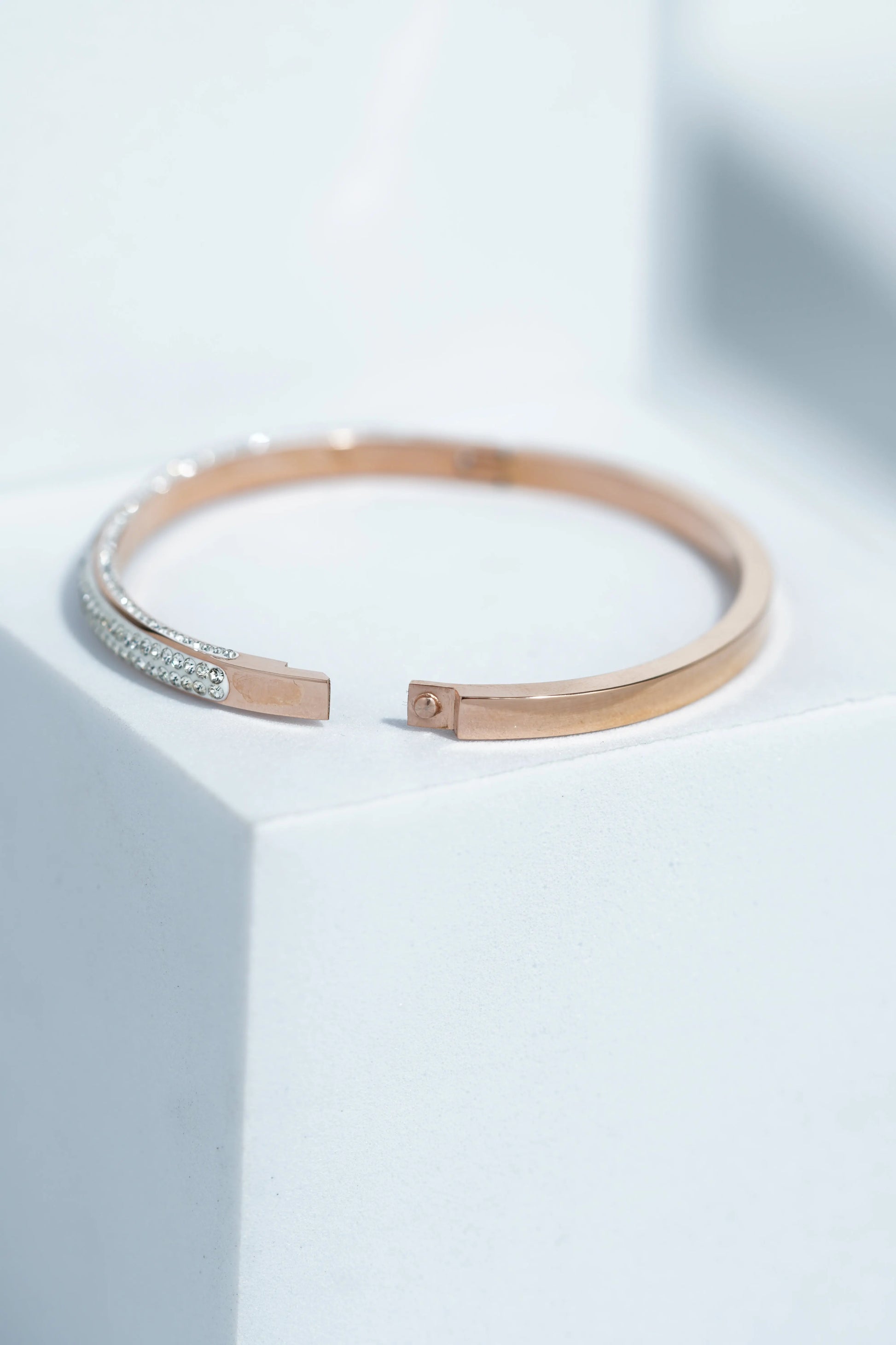 Elowen Gold Bangle Bracelet worldjewel.in CUFF BRACELET FOR WOMEN