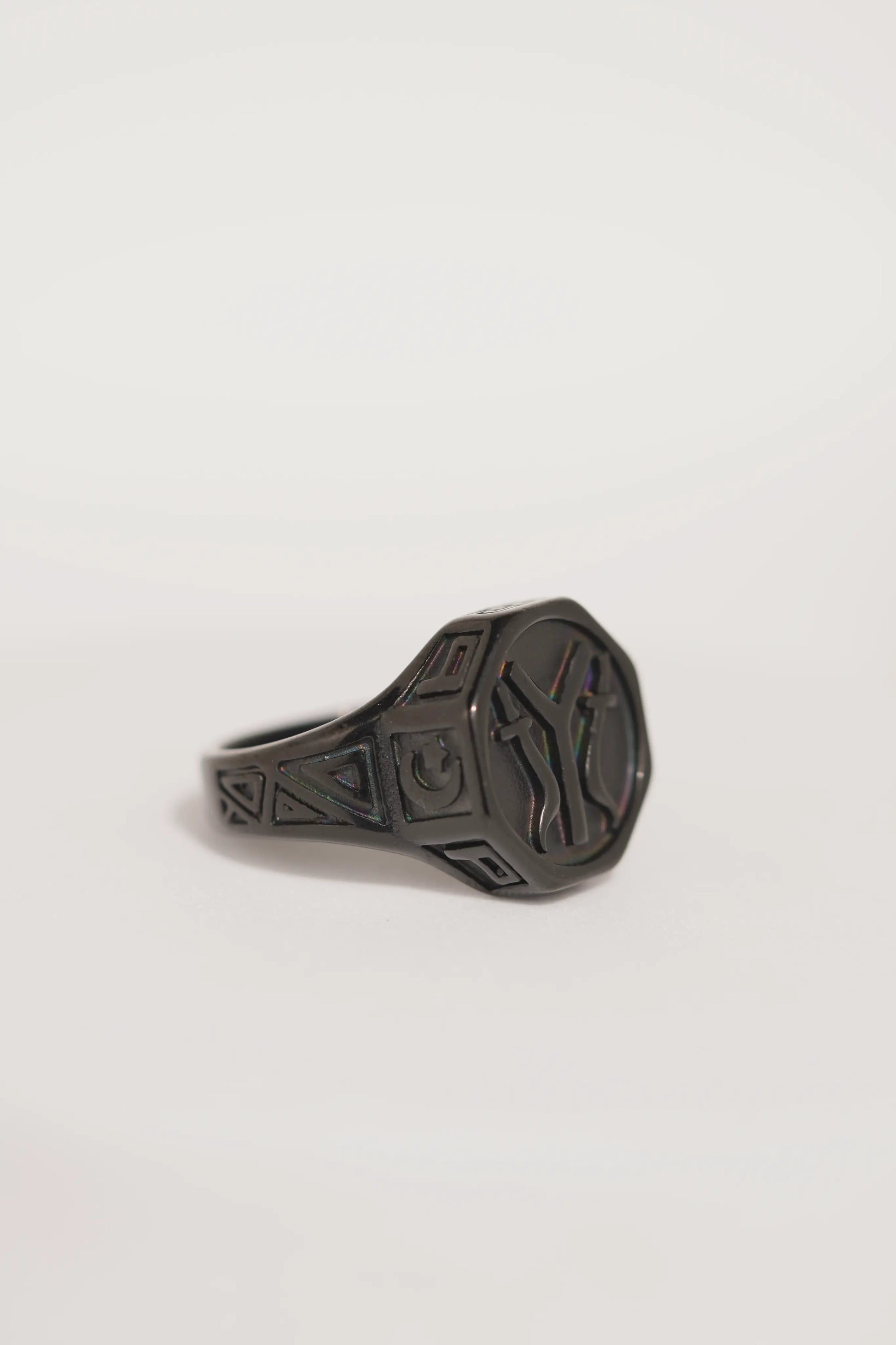 Ertugrul Ghazi Stainless Steel Turkish Ring For Men worldjewel.in men's ring