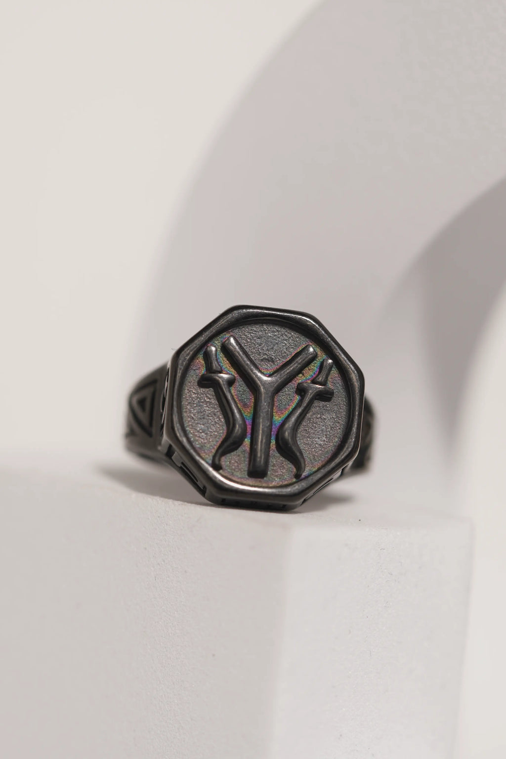 Ertugrul Ghazi Stainless Steel Turkish Ring For Men worldjewel.in men's ring