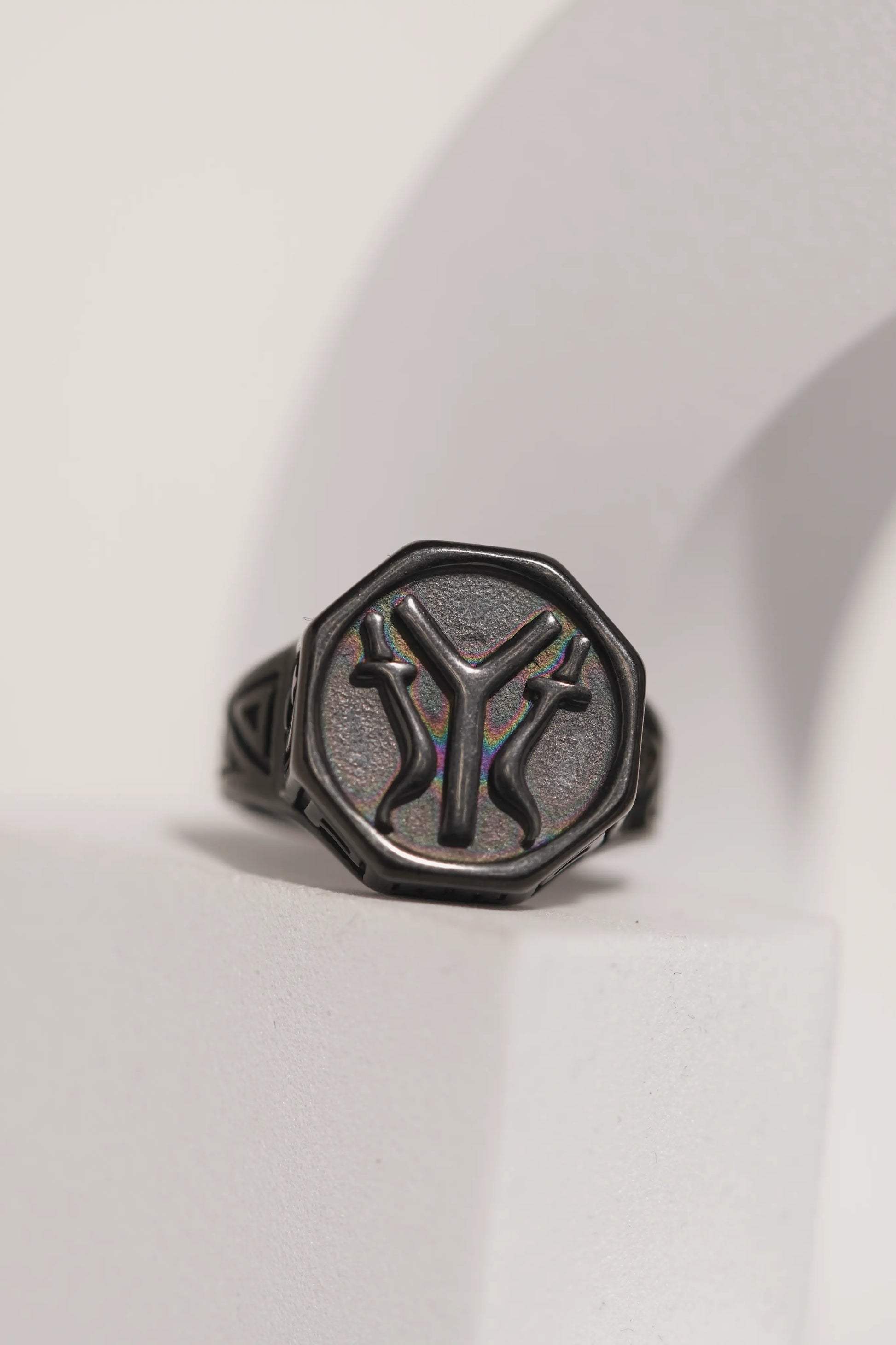 Ertugrul Ghazi Stainless Steel Turkish Ring For Men worldjewel.in men's ring