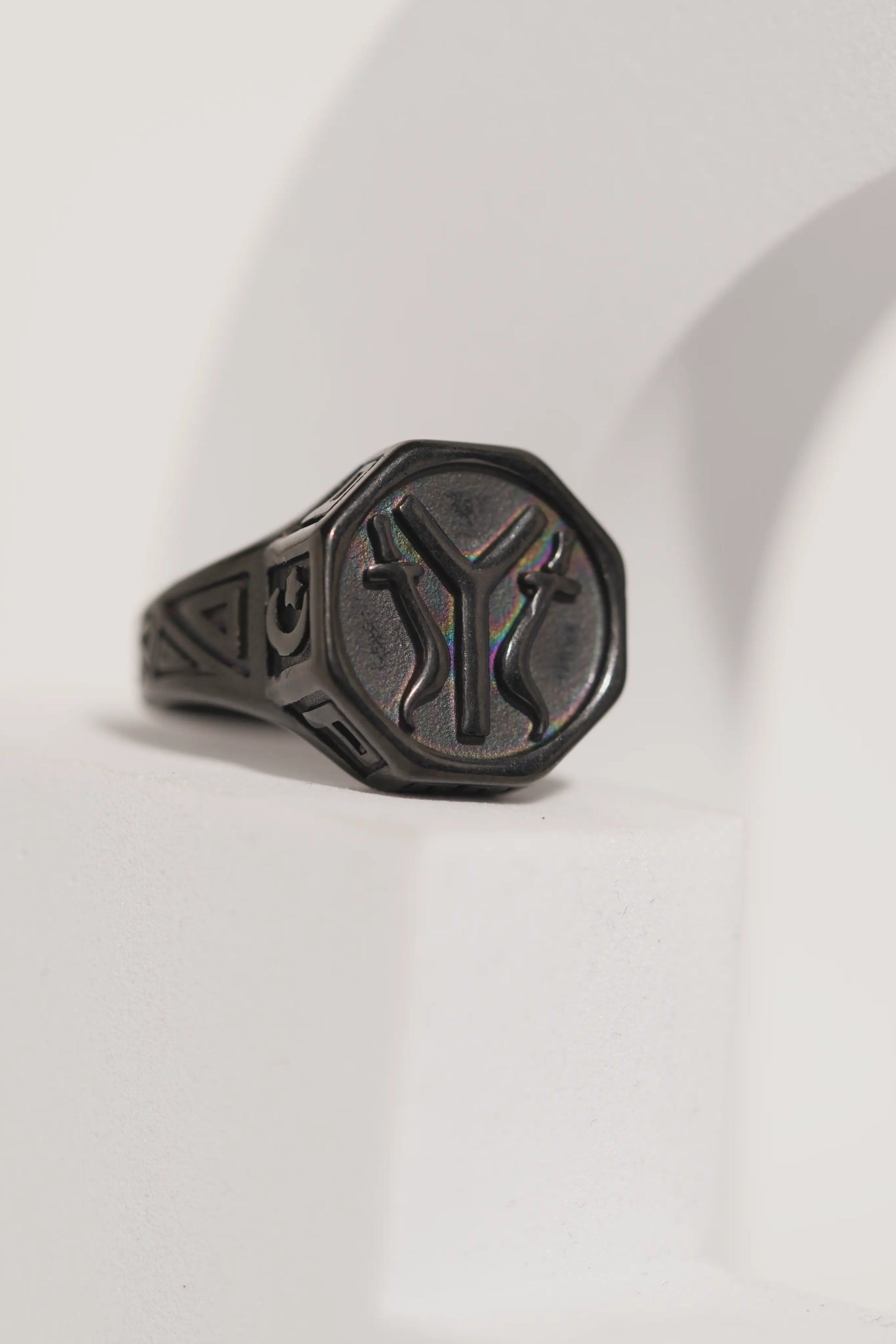 Ertugrul Ghazi Stainless Steel Turkish Ring For Men worldjewel.in men's ring