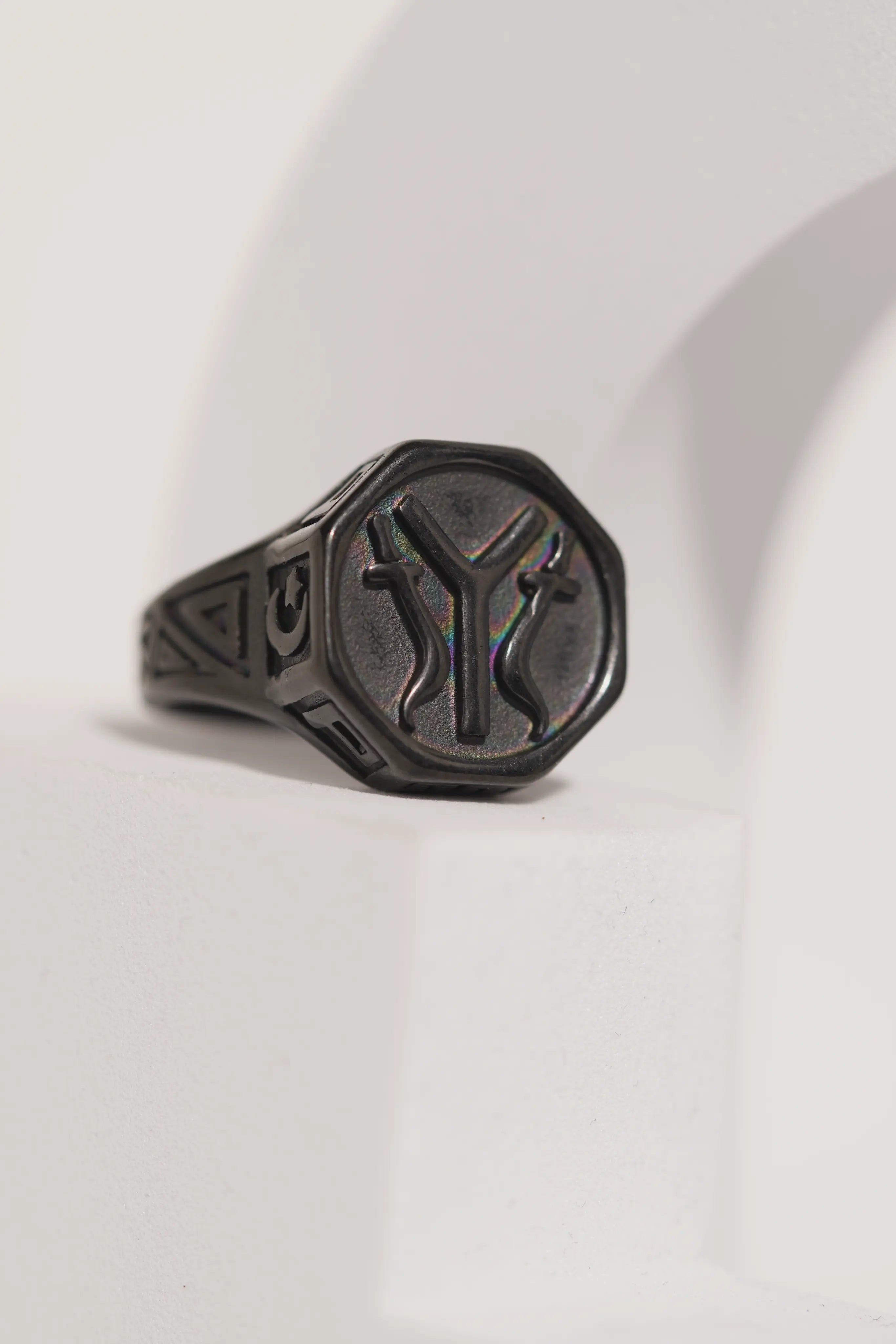 Ertugrul Ghazi Stainless Steel Turkish Ring For Men worldjewel.in men's ring