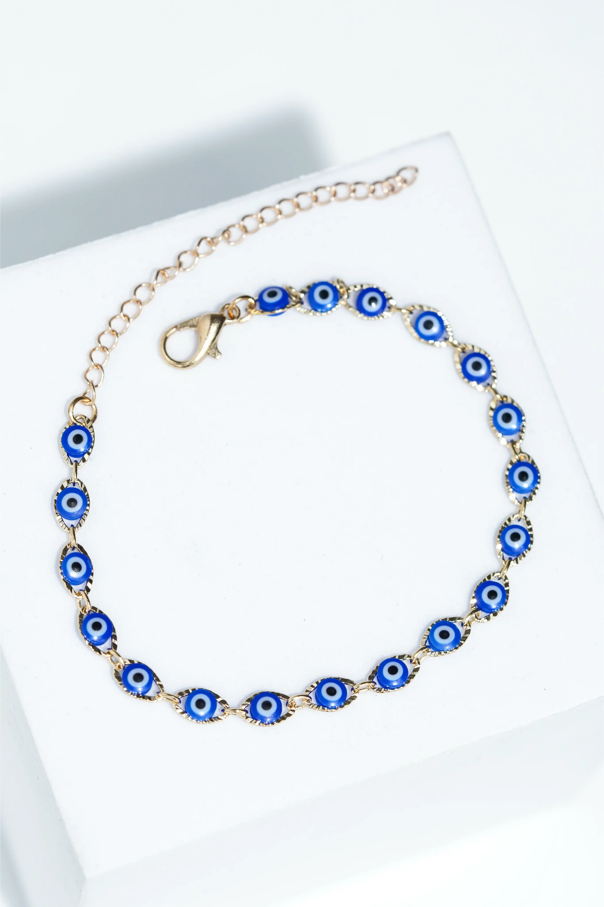 Evil Eye Stainless Steel Charm Bracelet For Women 