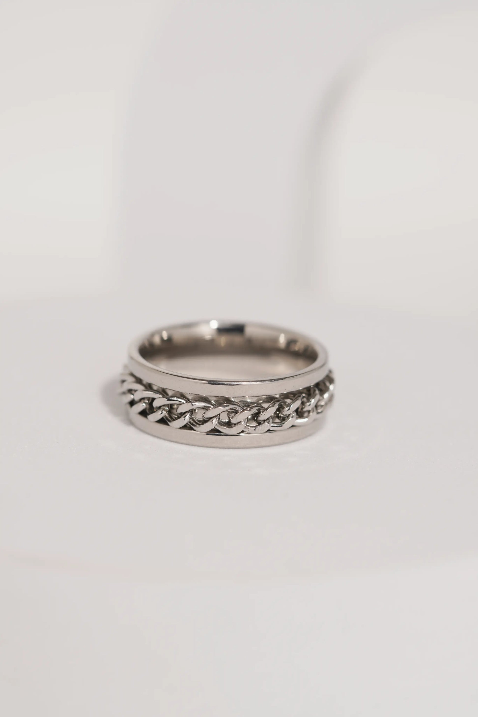 Fidget Chain Ring For Men worldjewel.in men's ring