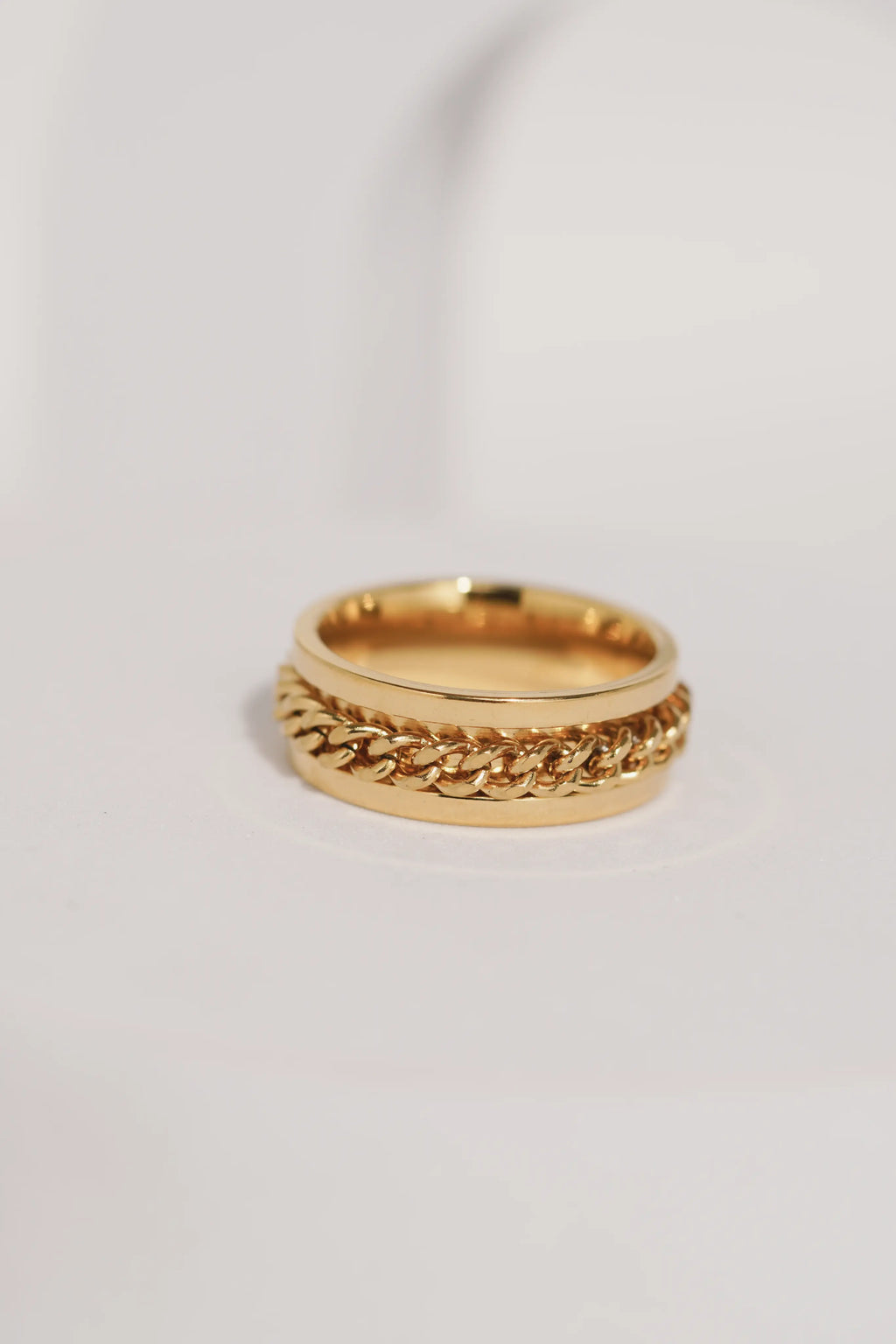 Fidget Chain Ring For Men worldjewel.in men's ring