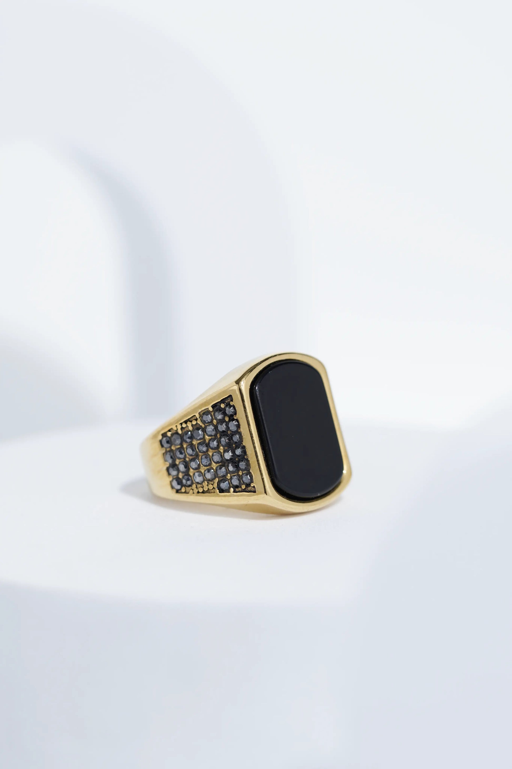 Flat Stainless Steel | Turkish Ring. worldjewel.in men's ring
