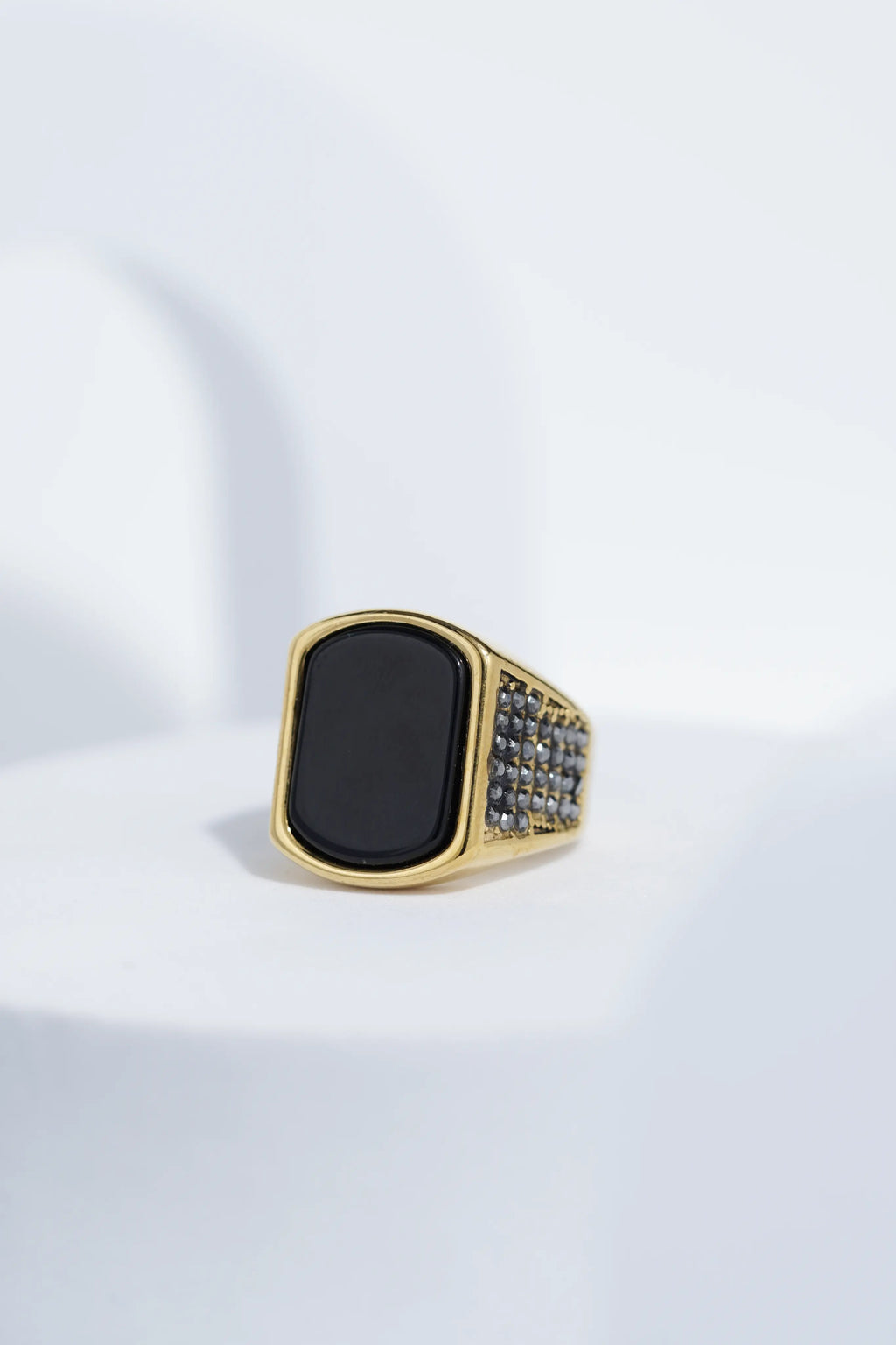 Flat Stainless Steel | Turkish Ring. worldjewel.in men's ring