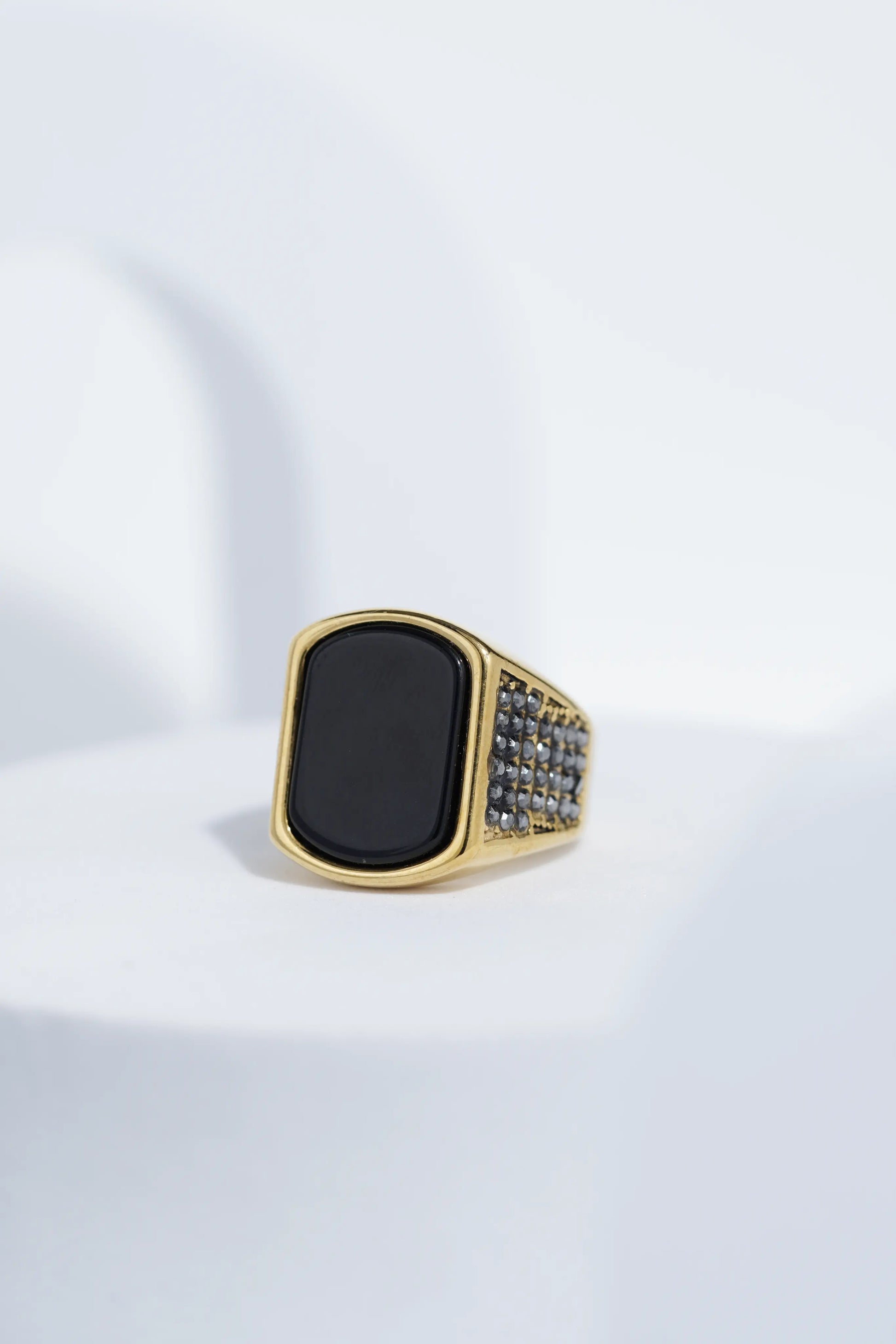 Flat Stainless Steel | Turkish Ring. worldjewel.in men's ring