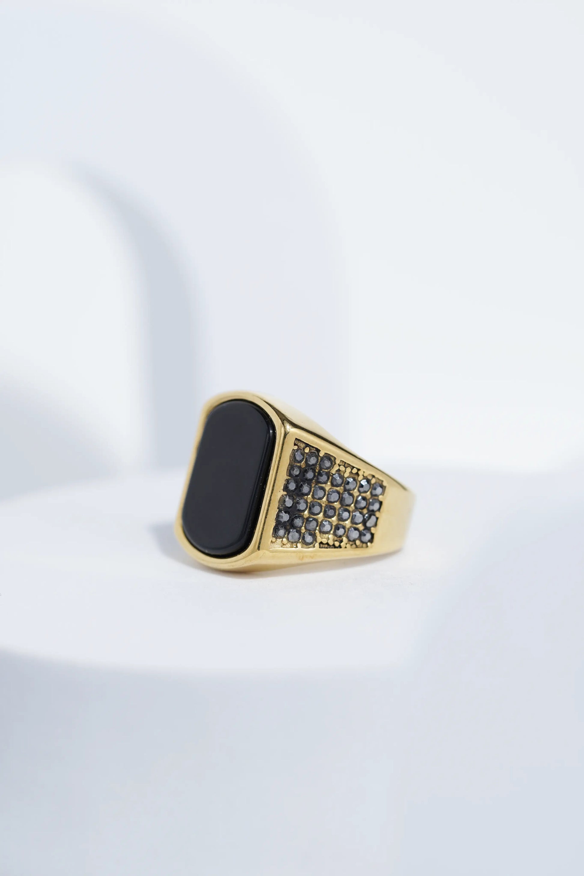 Flat Stainless Steel | Turkish Ring. worldjewel.in men's ring