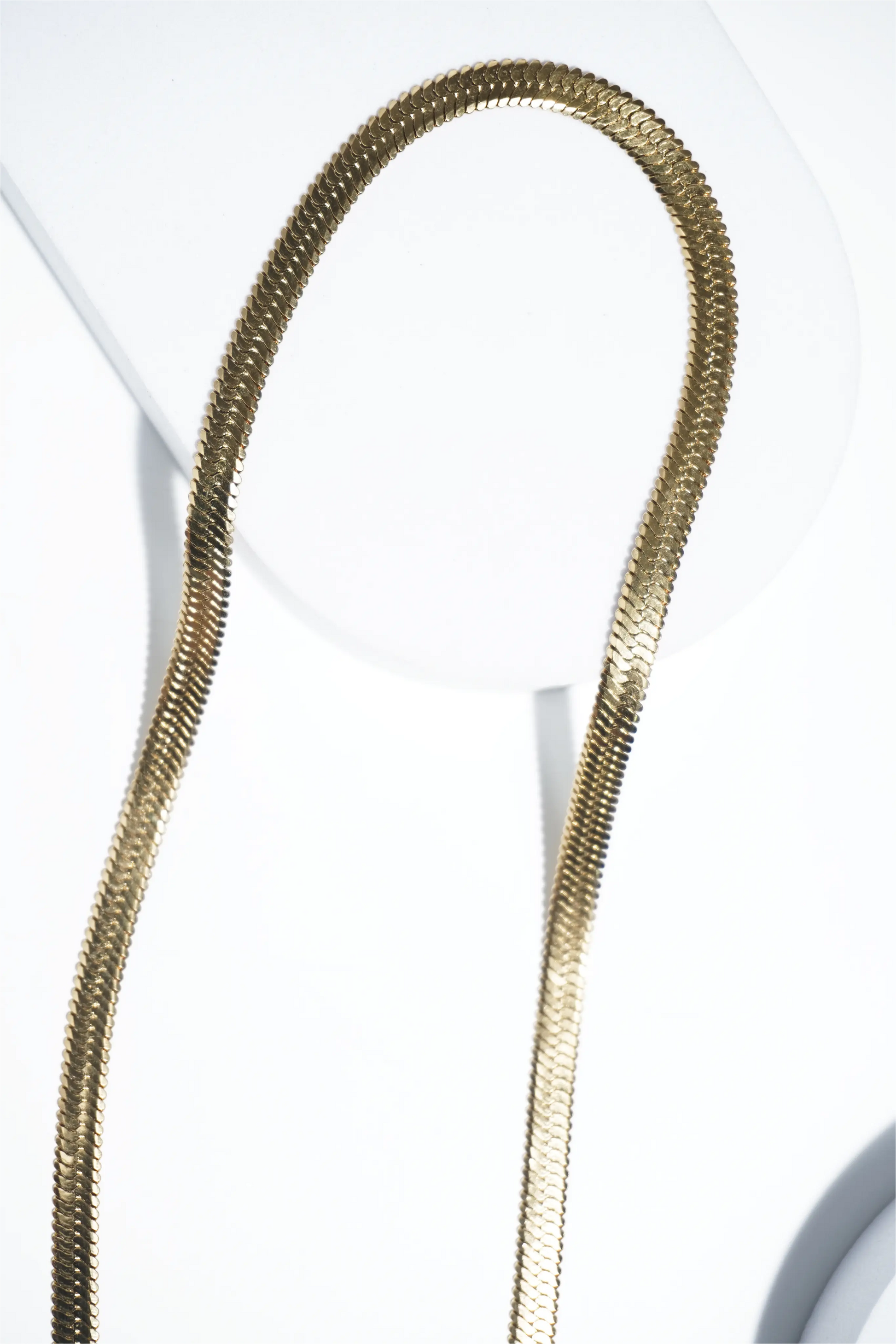 Flat snake chain | Stainless Steel chain for men's | 22inch | Anti-Tarnish. worldjewel.in Men's chain