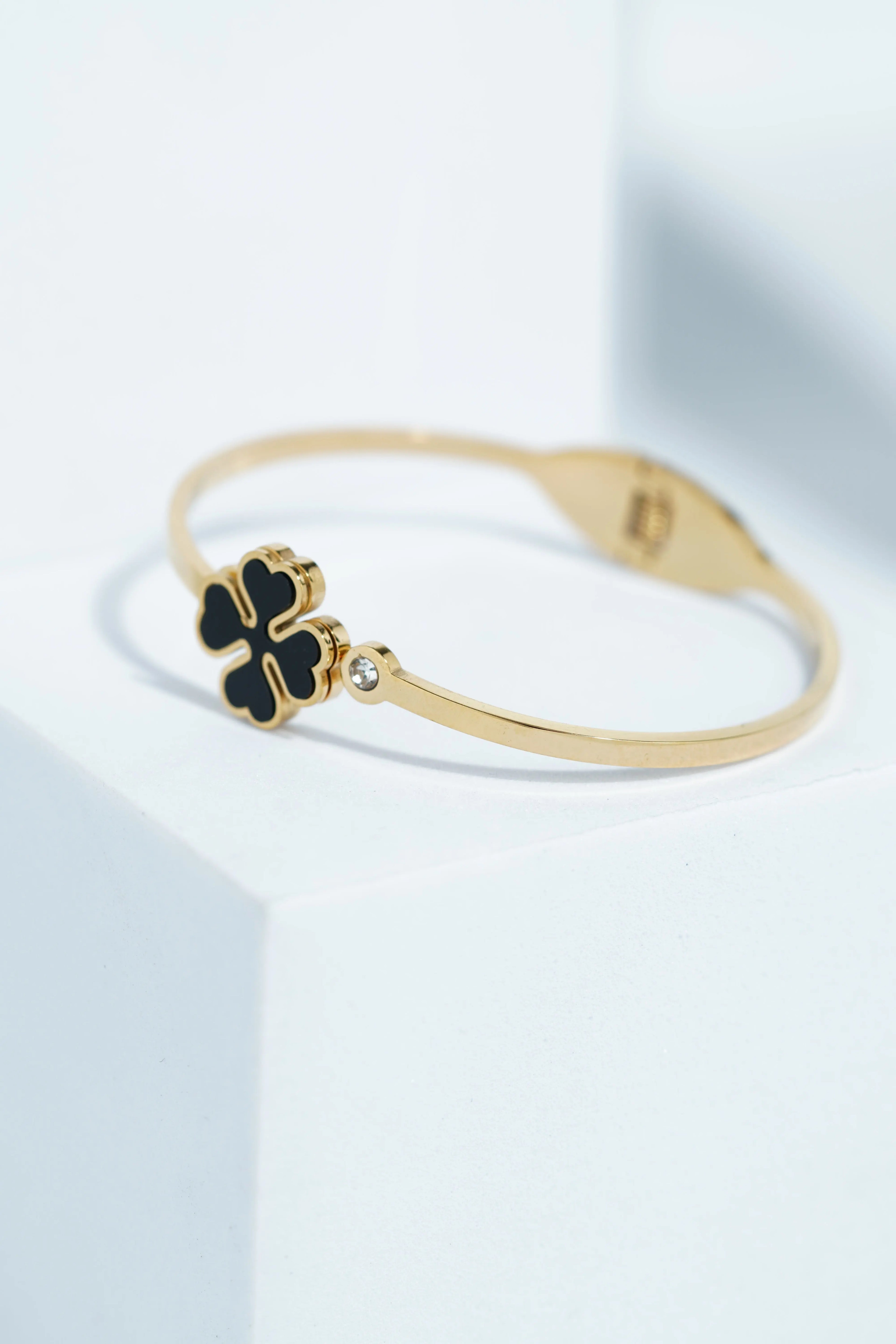 Flora Curl Bangle Bracelet worldjewel.in CUFF BRACELET FOR WOMEN