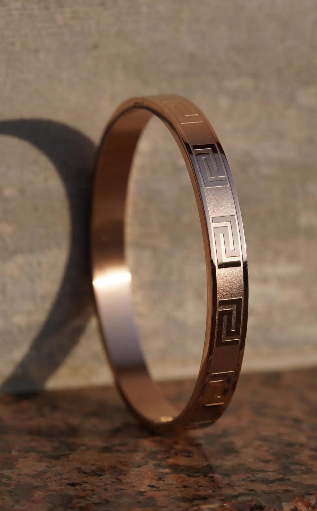 Bold greek Key - kada For Men. worldjewel.in men's bracelets