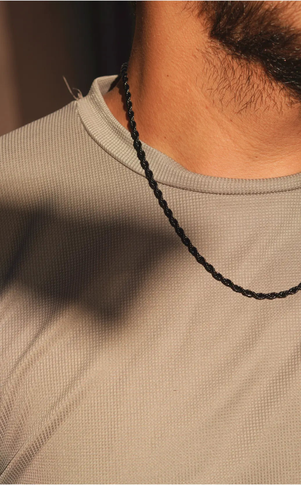 Rope chain | Stainless Steel chain for men's | 24inch | Anti-Tarnish. - worldjewel.in