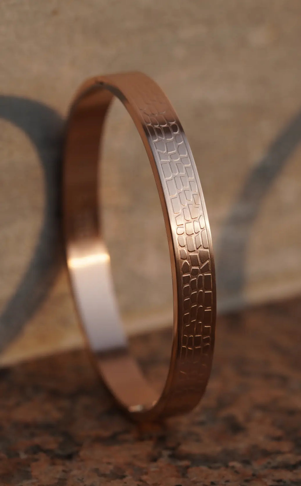 Textured pattern - kada For Men. worldjewel.in men's bracelets